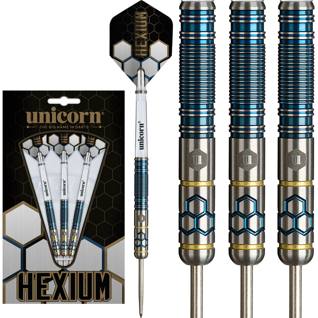 Unicorn Hexium Style 02 - 90% Tungsten Darts - 23g 25g