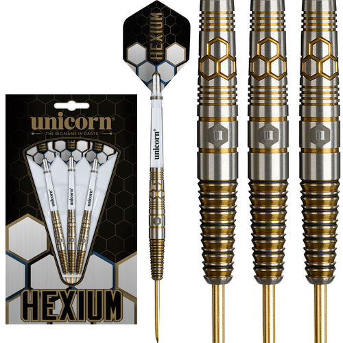 Unicorn Hexium Style 03 - 90% Tungsten Darts - 24g 26g