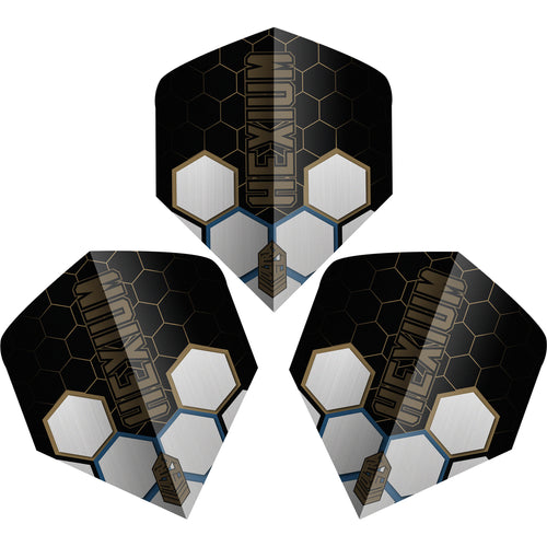 Unicorn Ultrafly.100 - Hexium Dart Flights - Big Wing & Plus Shape