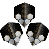 Unicorn Ultrafly.100 - Hexium Dart Flights - Big Wing & Plus Shape