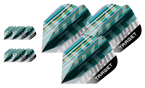 Target Hydro - Pro Ultra - No6 - Dart Flights - Standard - 3 Sets Included