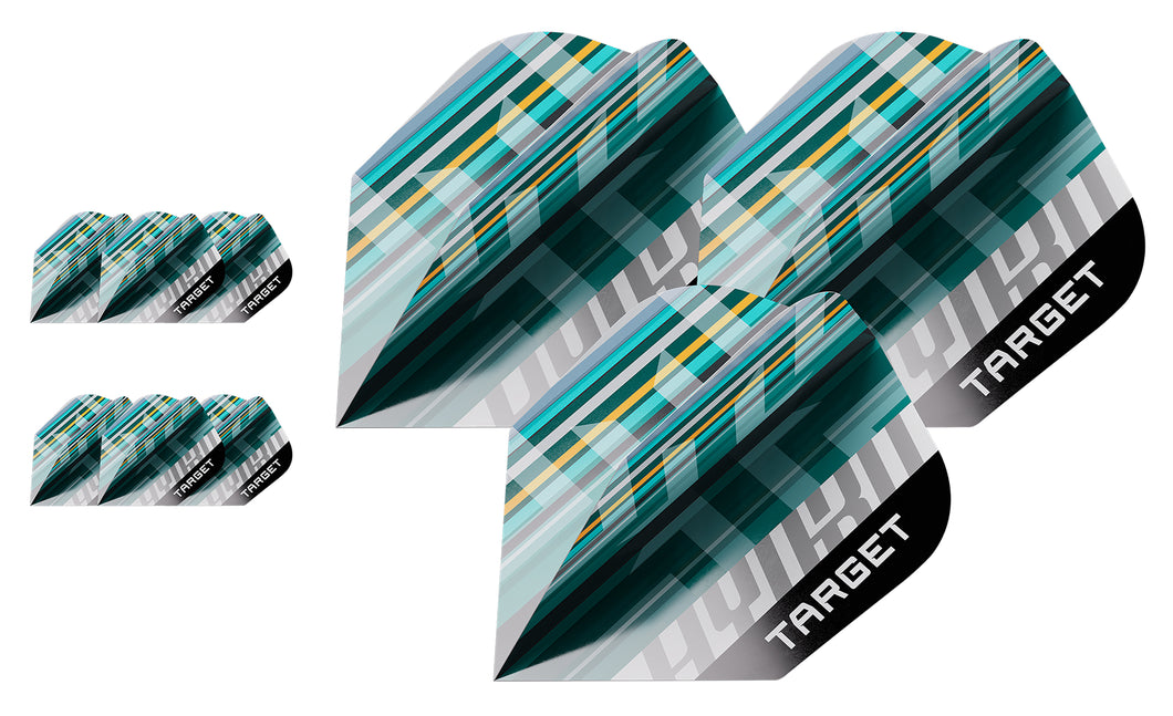 Target Hydro - Pro Ultra - No6 - Dart Flights - Standard - 3 Sets Included