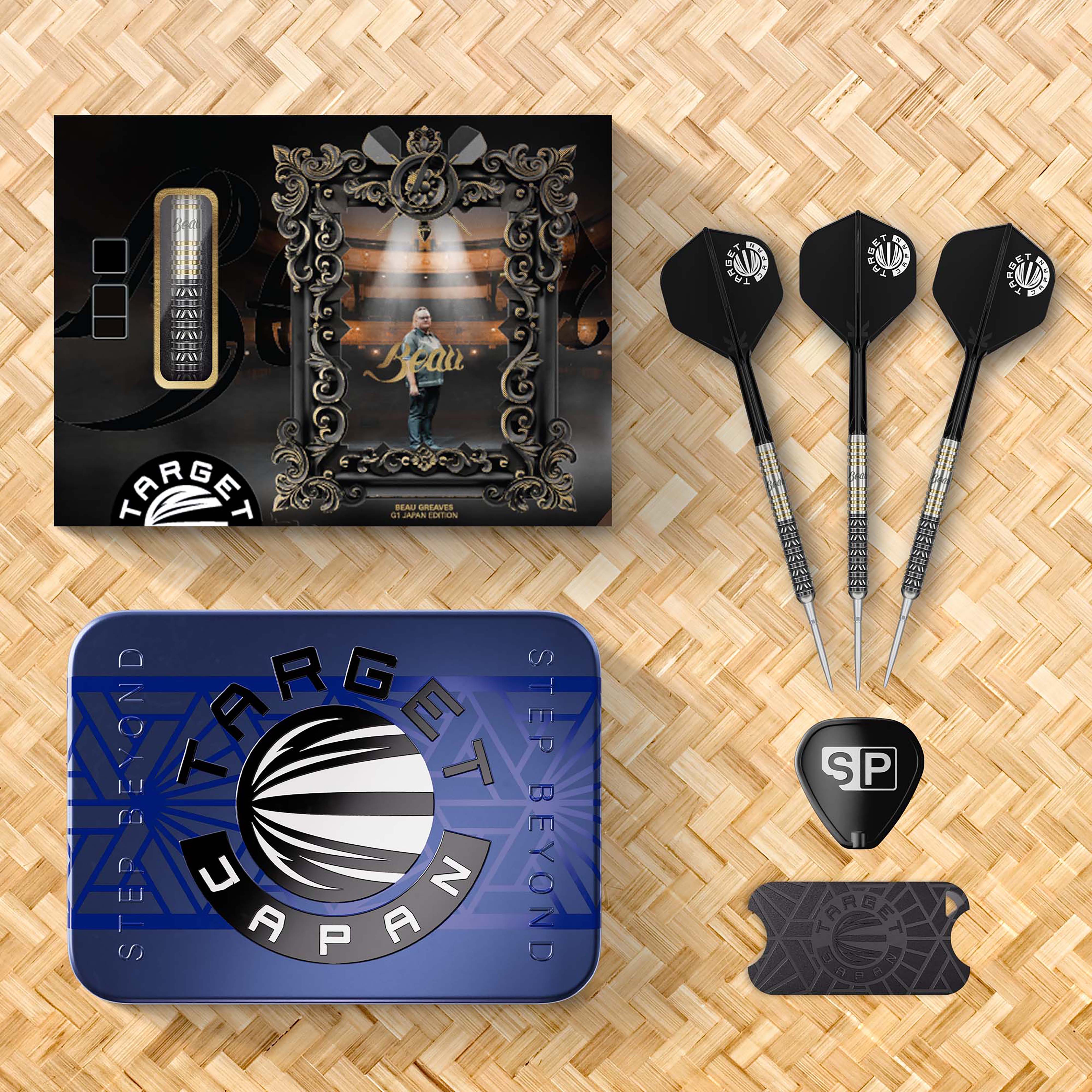 Target Japan Beau Greaves JP Edition - 90% Tungsten SP Darts - 22g 23g