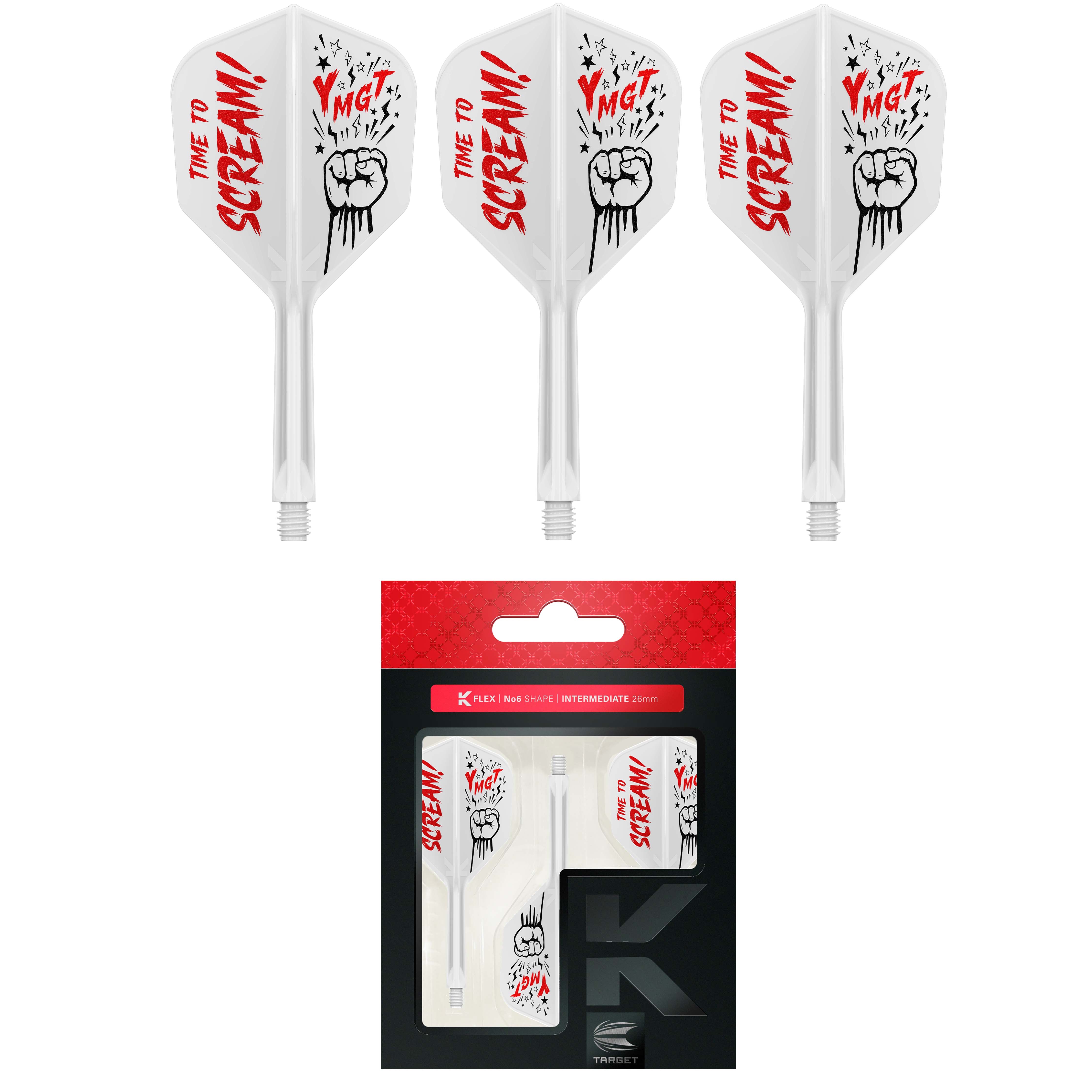 Target Japan - K-Flex  - Scream - No6 - Flight System - White