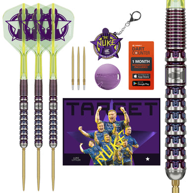 Target Luke 'The Nuke' Littler -  90% Tungsten Darts - SP - World Champion 2025 Edition - 23g