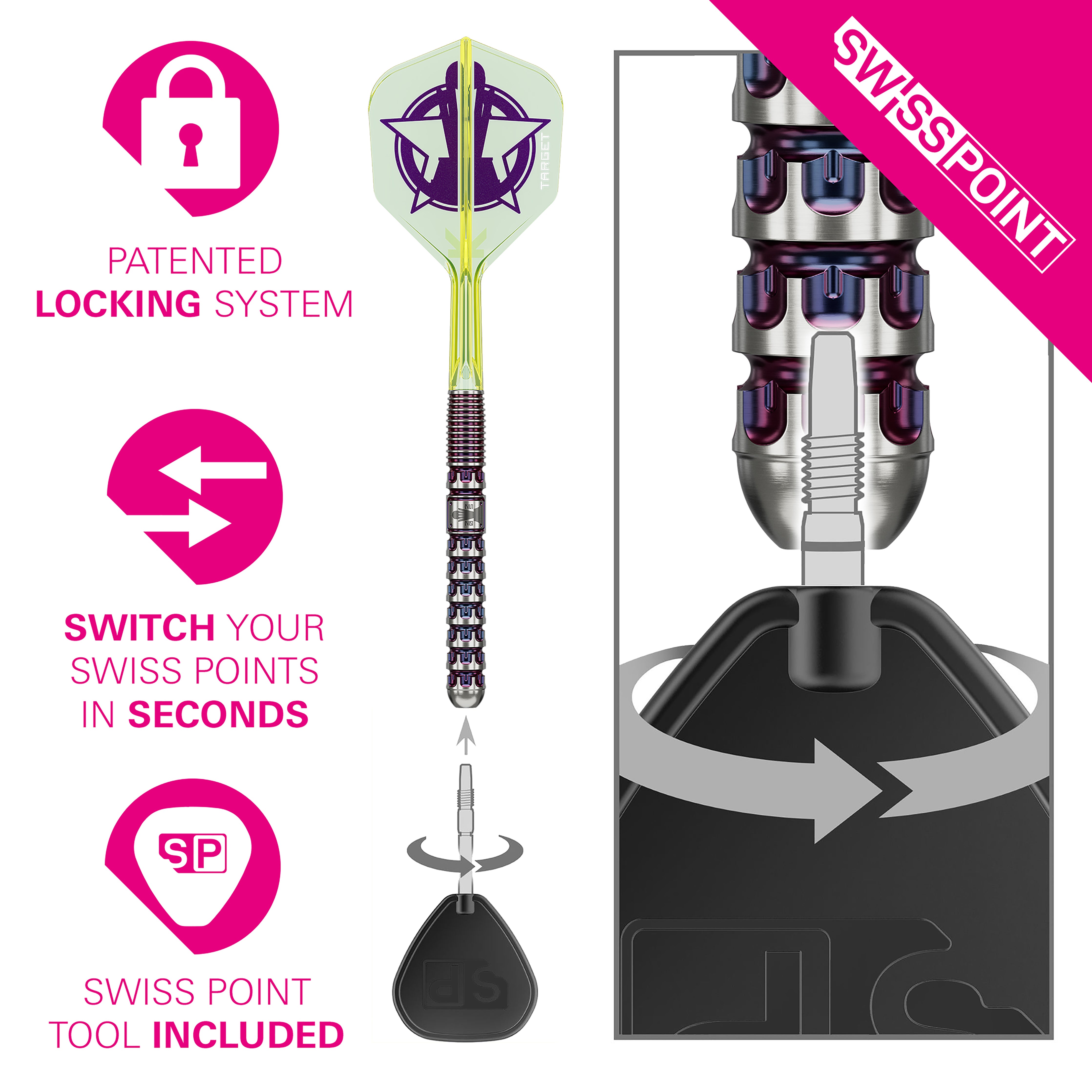 Target Luke 'The Nuke' Littler - 90% Tungsten Darts - SP - World Champ
