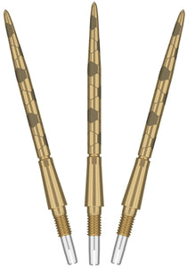 Target Swiss Storm Onyx - Dart Points - 26mm 30mm 35mm - Gold