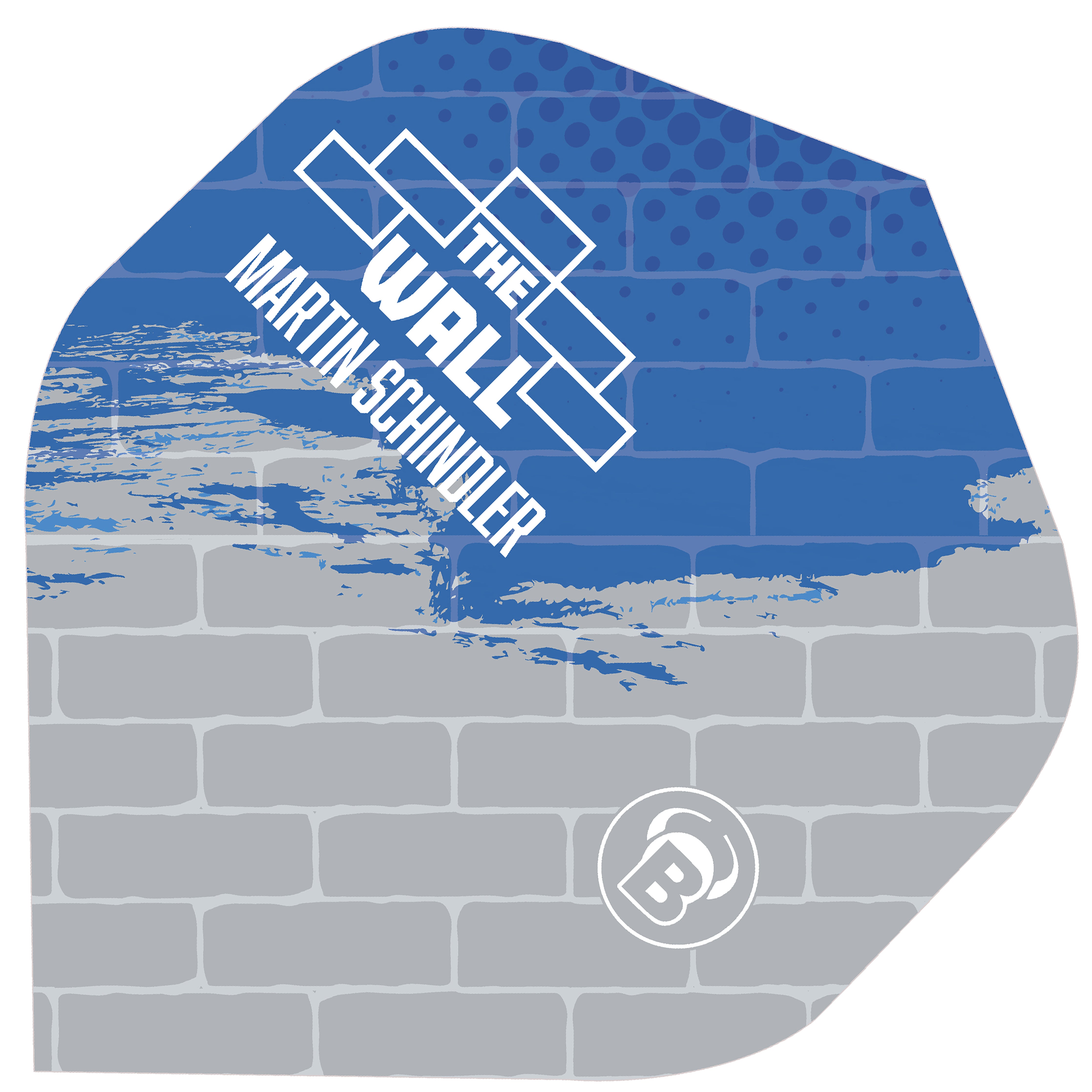 BULL'S Metrixx Darts Flights Martin Schindler G2 - 150 Micron - Standard