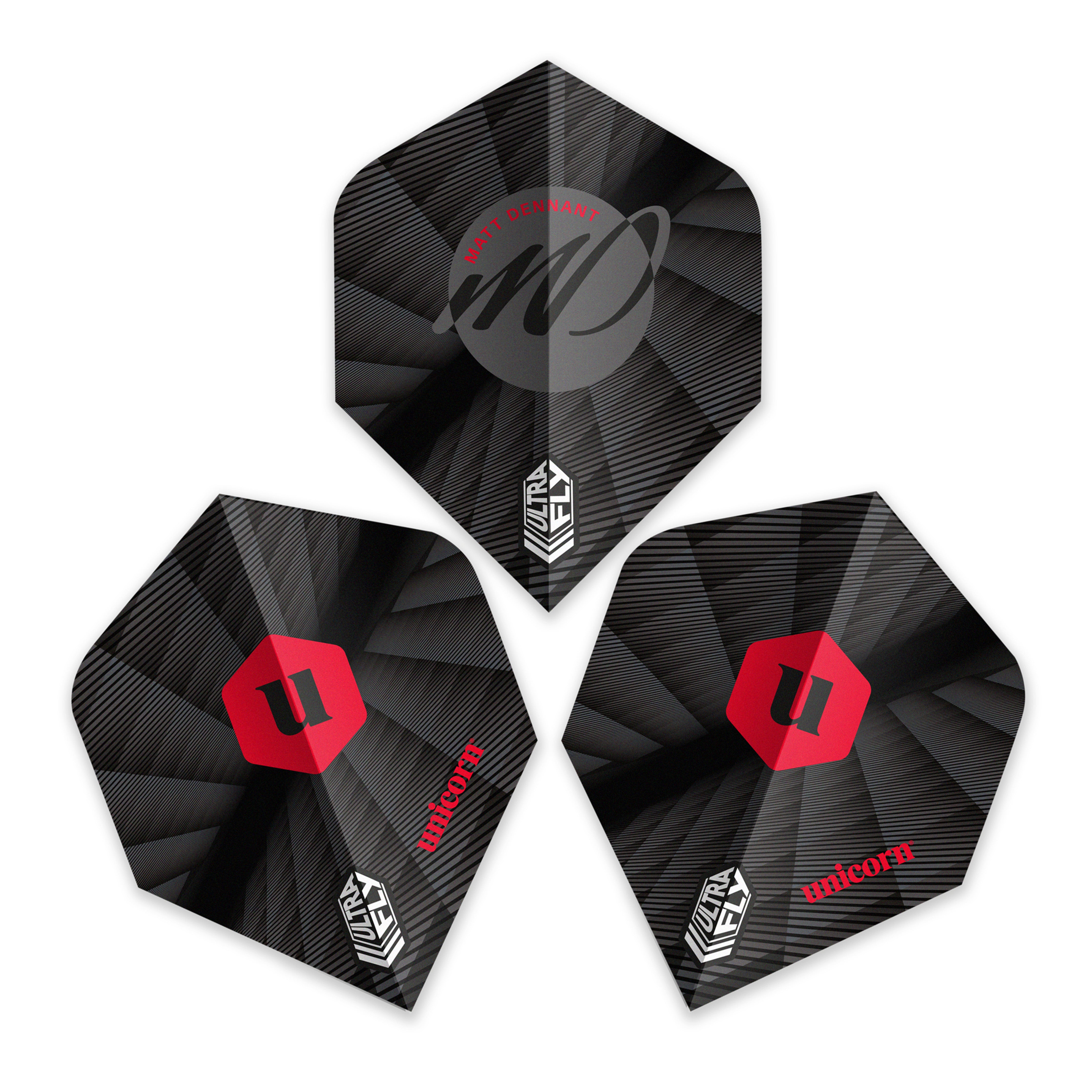 Unicorn Ultrafly. 100 Big Wing Matt Dennant Dart Flights