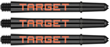 Target - Pro Grip Tag - Dart Shafts - Black & Orange - 3 Sets included