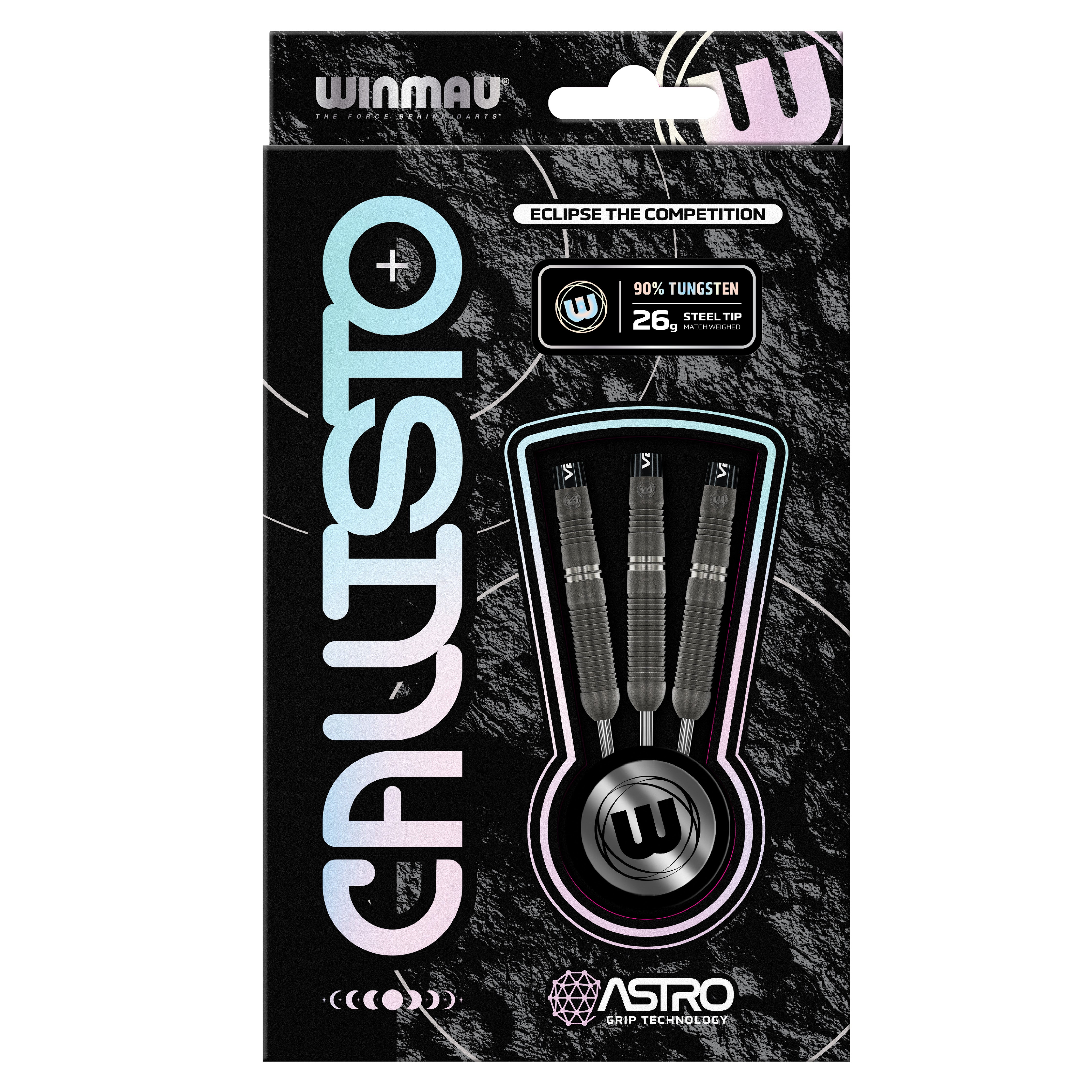 Winmau Callisto Steel Tip Darts Set - 90% Tungsten - 24g 26g