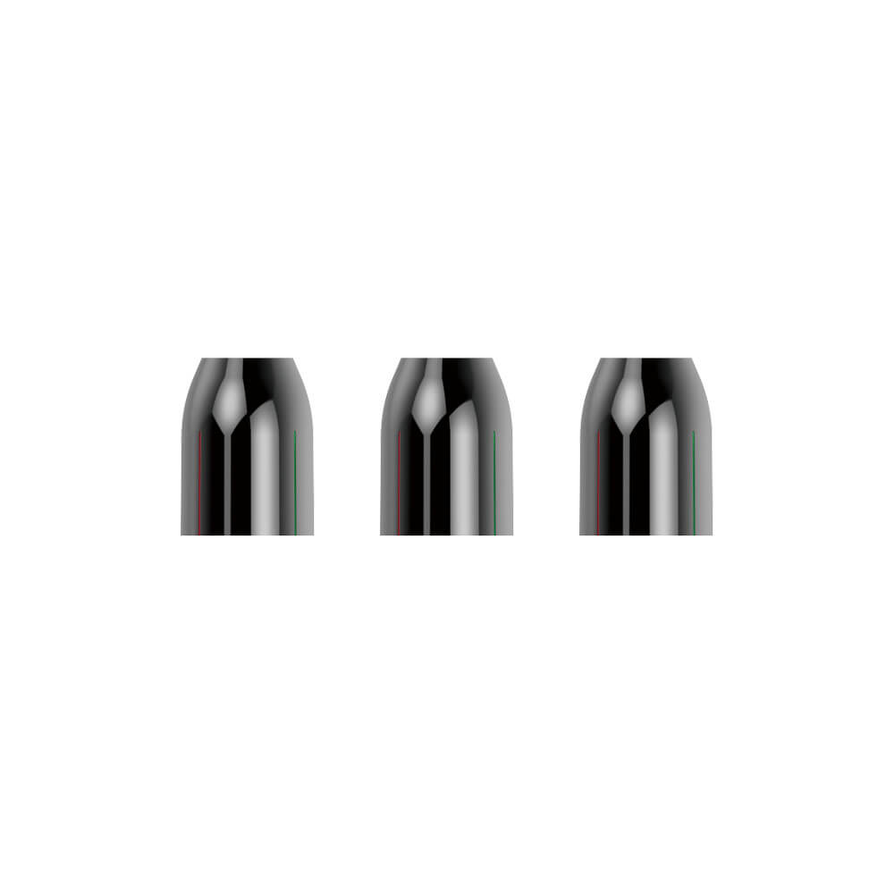 L-Style Darts Premium Metal Champagne Rings - Black