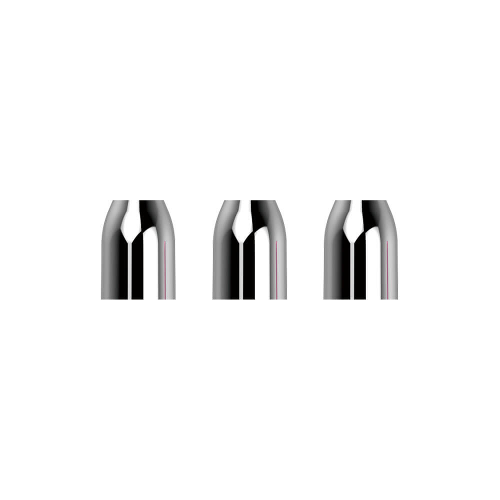 L-Style Darts Premium Metal Champagne Rings - Silver
