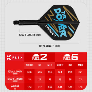 Target Phil 'The Power' Taylor - K-Flex - No2 - Flight System