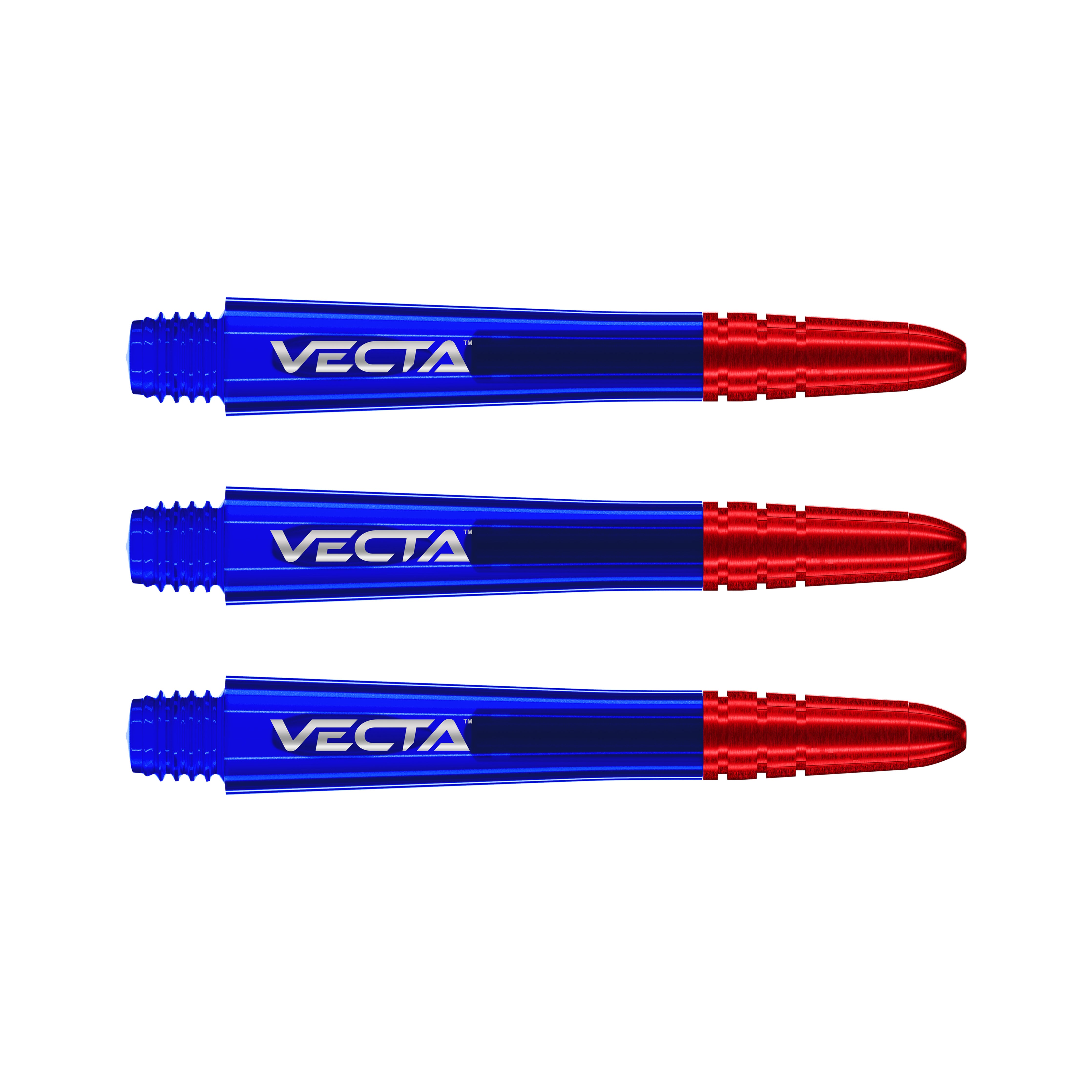 Winmau Vecta Dart Shafts - Blue & Red