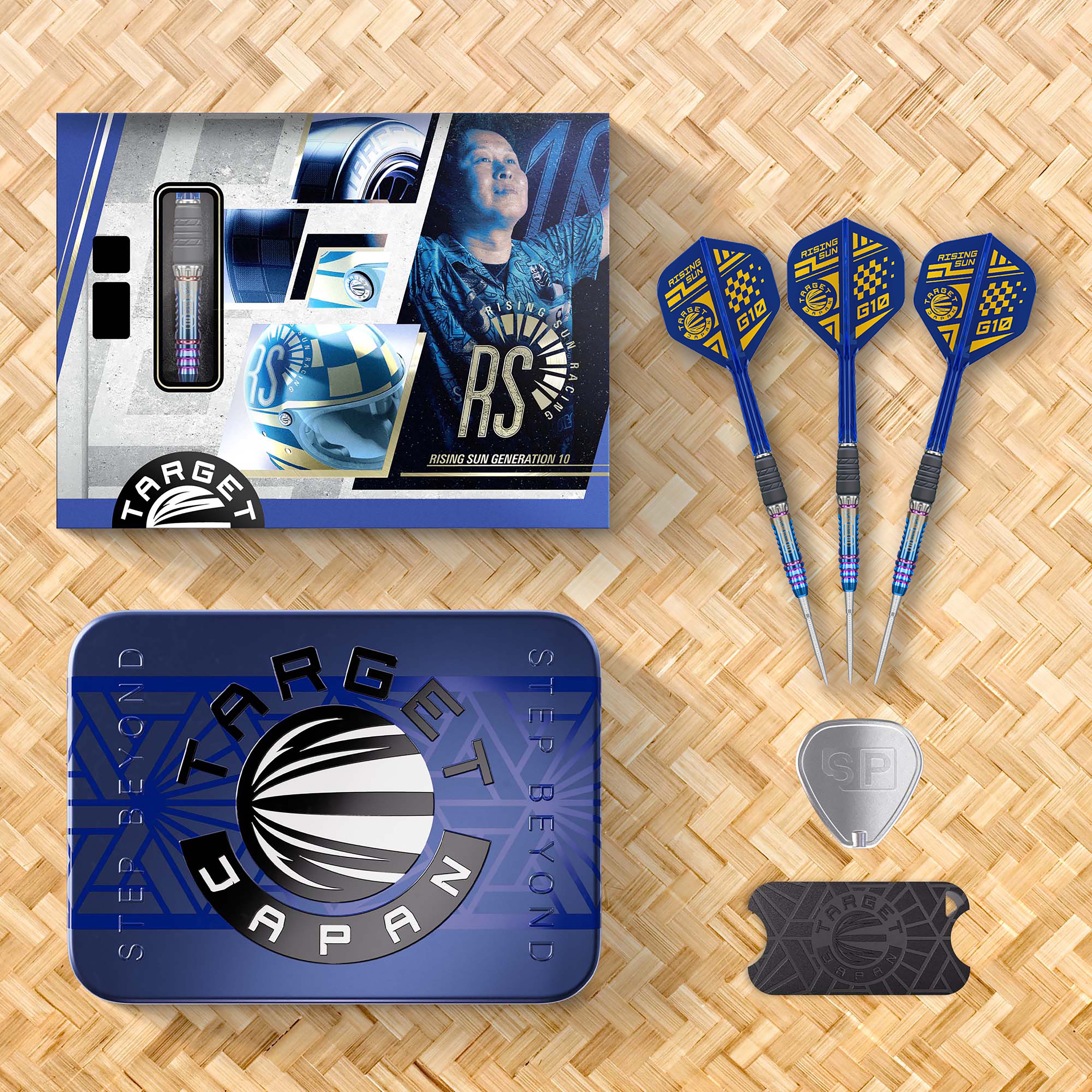 Target Japan Rising Sun Gen 10 - Haruki Muramatsu - 95% Tungsten SP Darts - 23g 25g