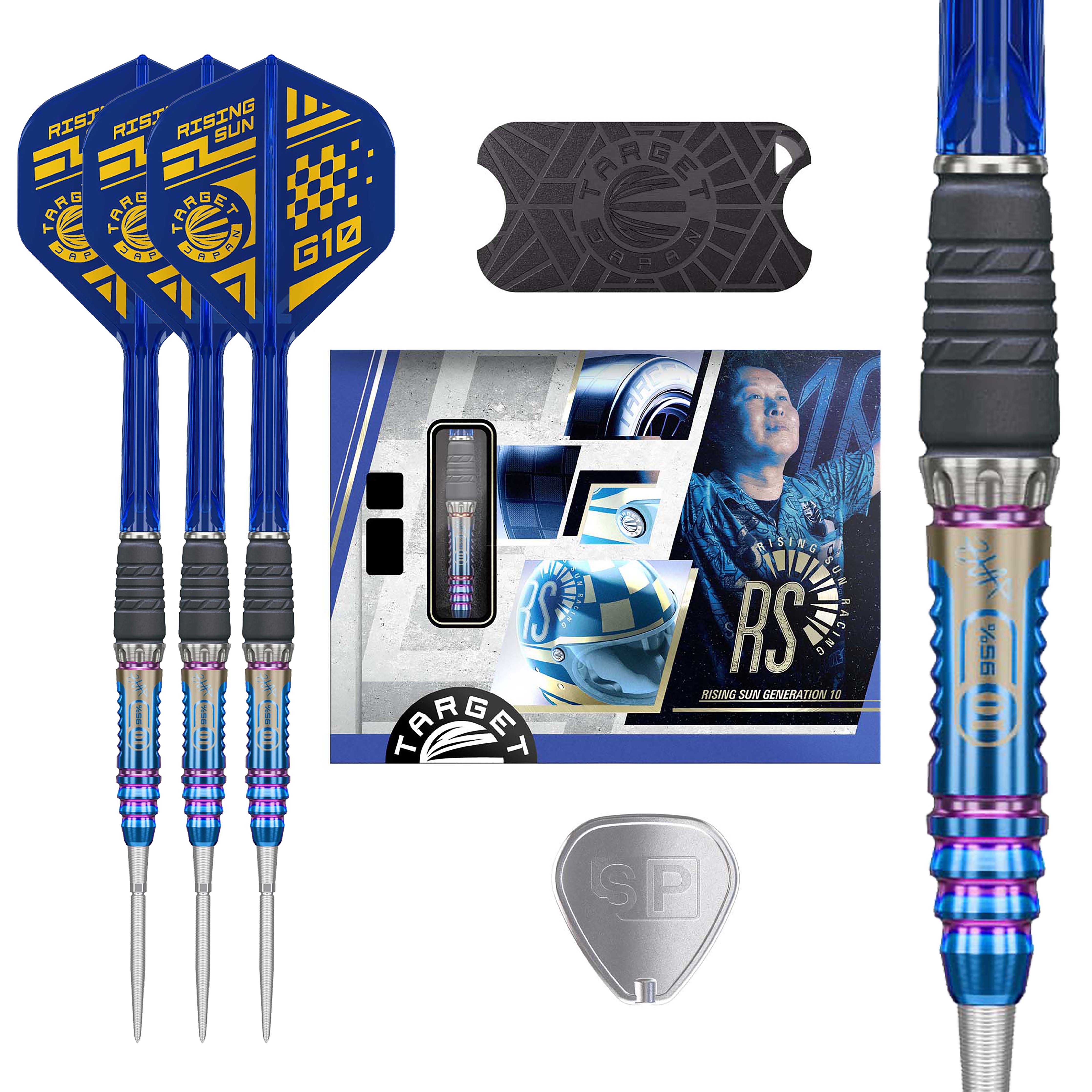 Target Japan Rising Sun Gen 10 - Haruki Muramatsu - 95% Tungsten SP Darts - 23g 25g