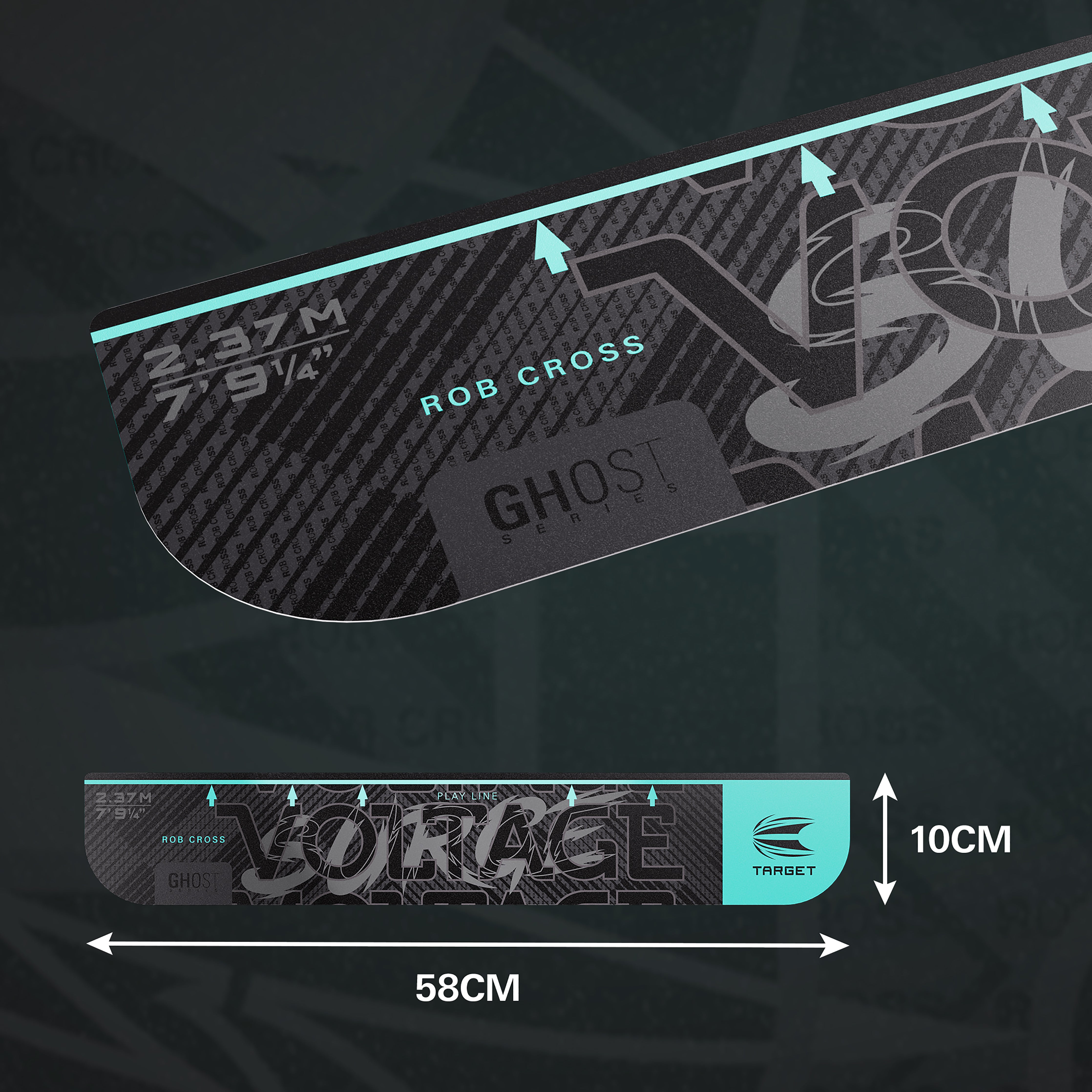 Target Darts - Rob 'Voltage' Cross Throw Line