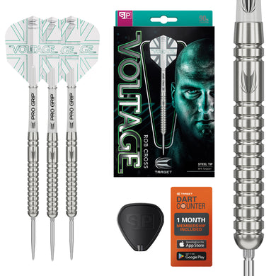 Target Rob 'Voltage' Cross - G1 - Swiss Point - 90% Tungsten Darts - 21g 23g