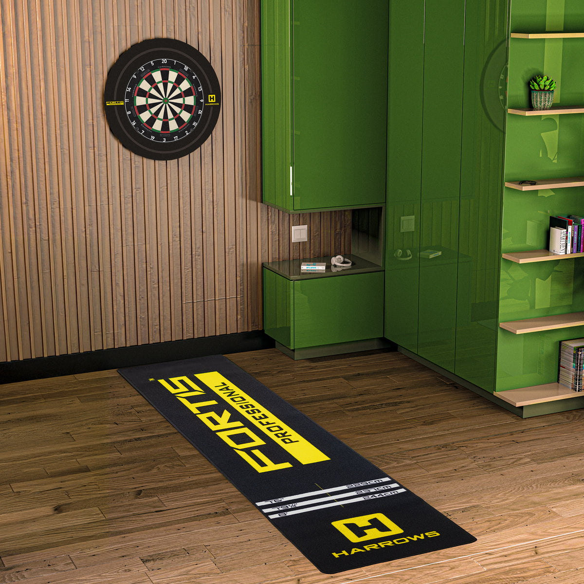 Harrows Fortis Yellow Dart Mat