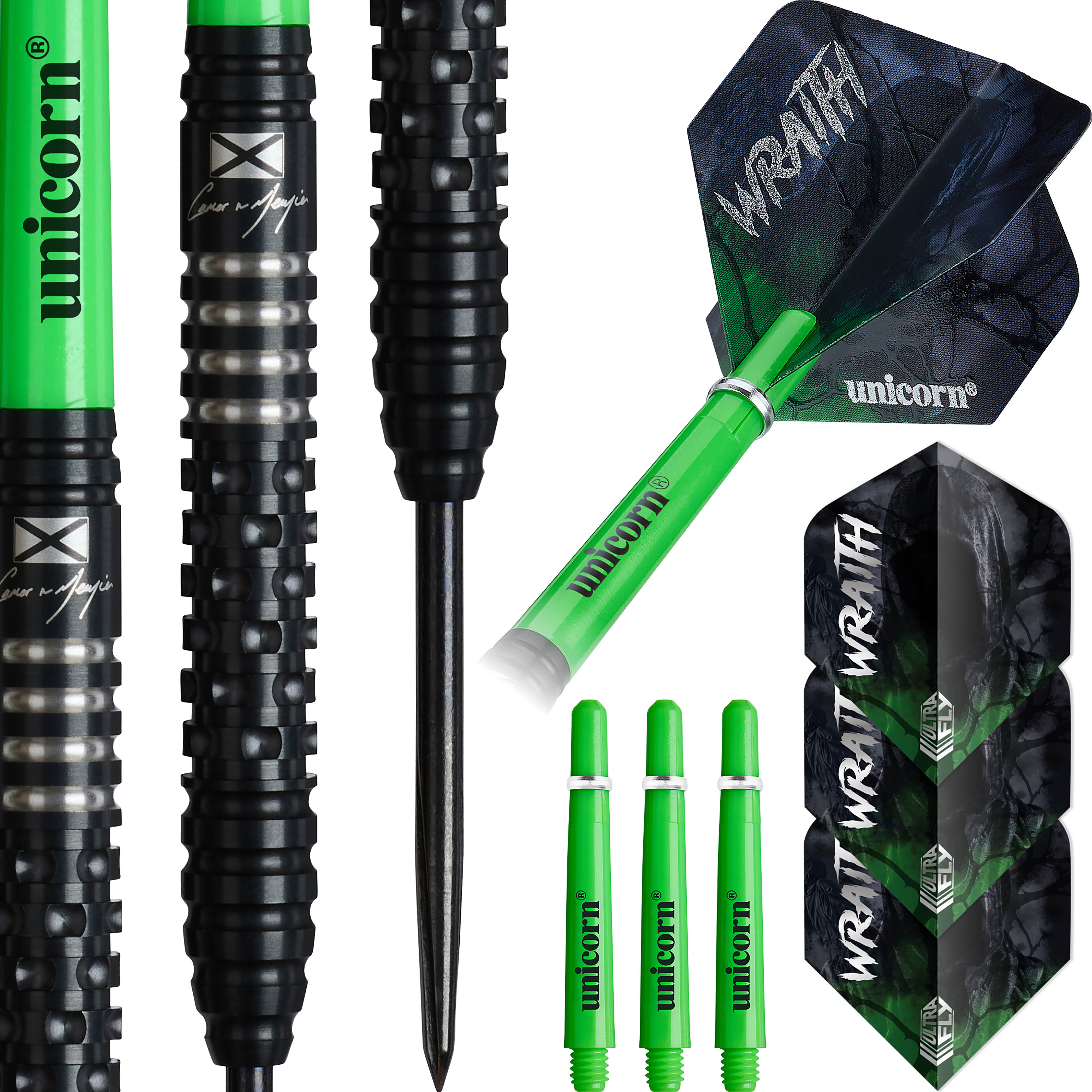 Unicorn Wraith Cameron Menzies - 90% Tungsten Darts - 21g 23g 25g