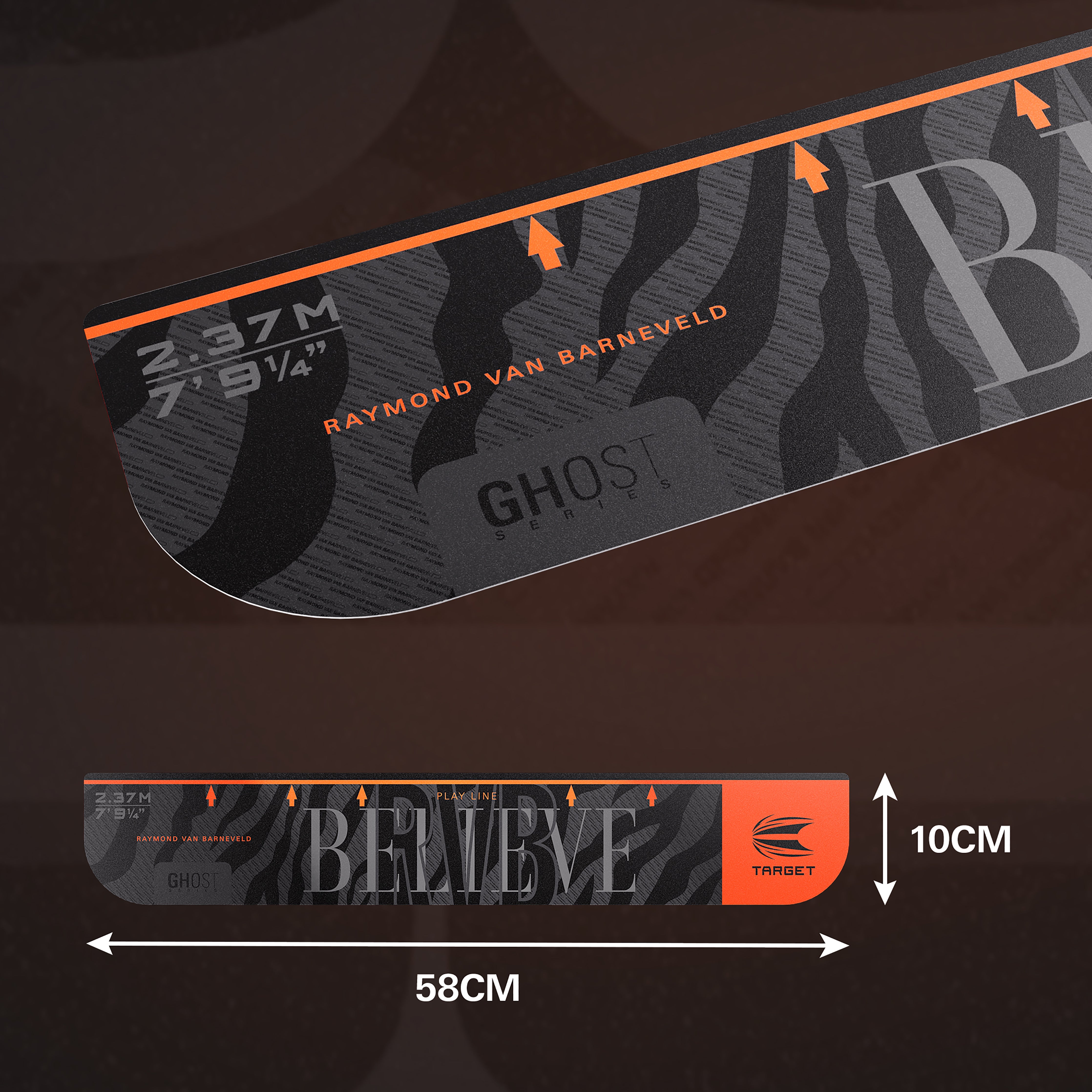 Target Darts - Raymond Van Barneveld - RVB - Throw Line