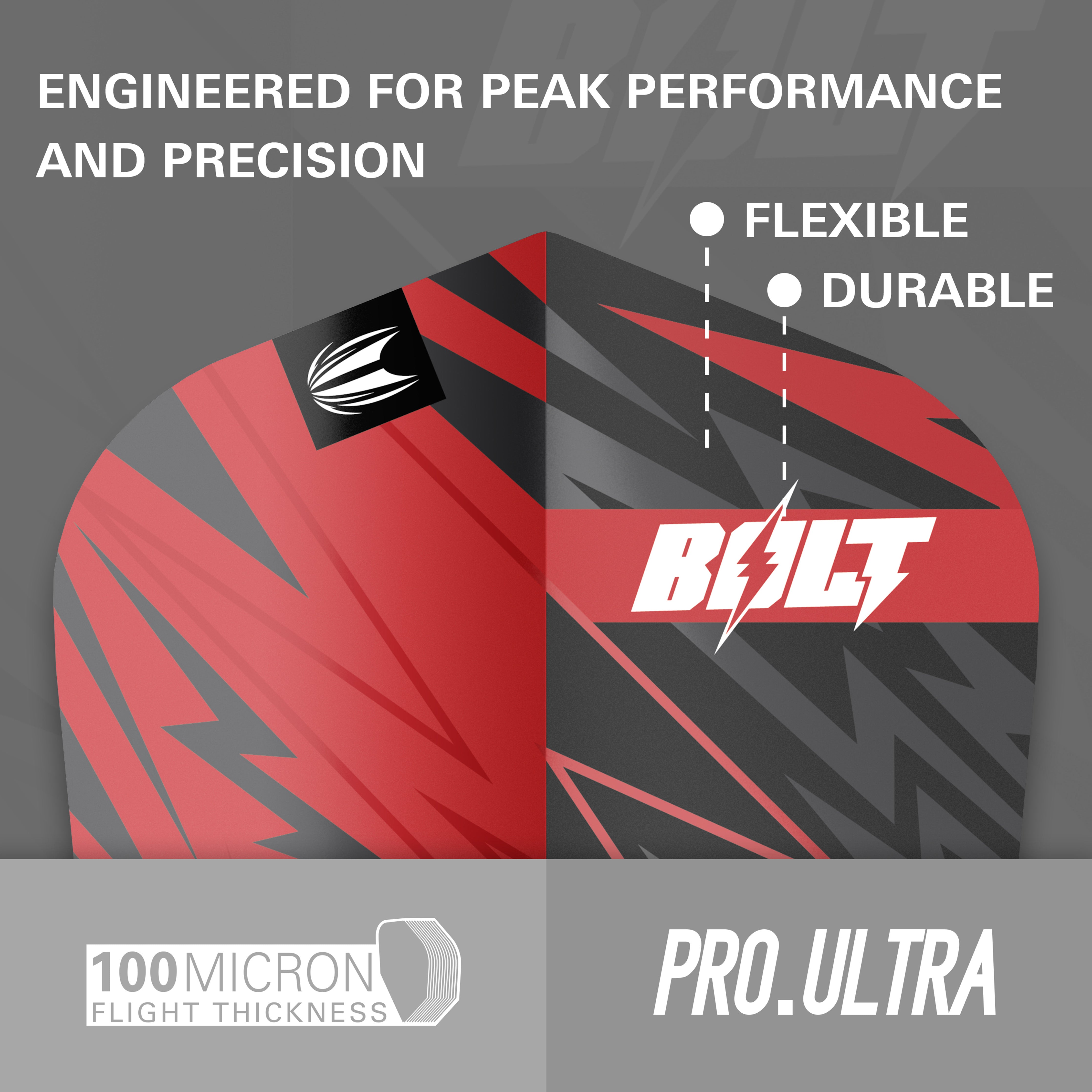 Target Sebastian 'Bolt' Bialecki Pro Ultra Set of 3 Bagged Flights 2024 - No6