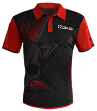 Harrows Ryan 'Heavy Metal" Searle Official Dart Shirt - Red & Black - Small to 5XL