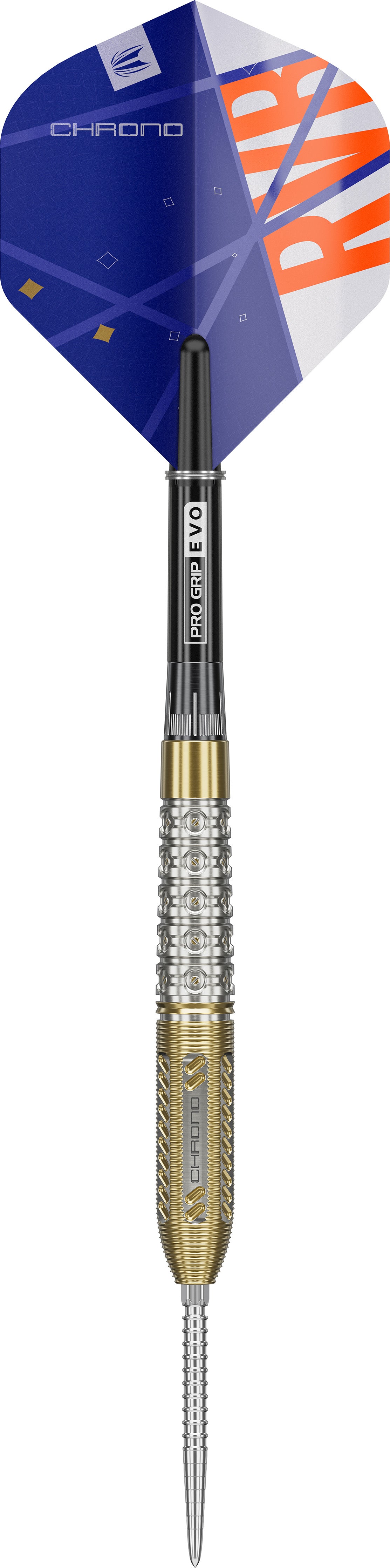 Target Raymond Van Barneveld Chrono SP Steel Tip Darts 2024 - 95% Tungsten - 21g 23g 25g