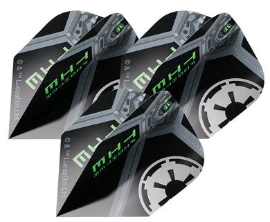 Target Star Wars Tie Fighter - Pro Ultra - No6 - Standard Dart Flights - 3 Sets Included