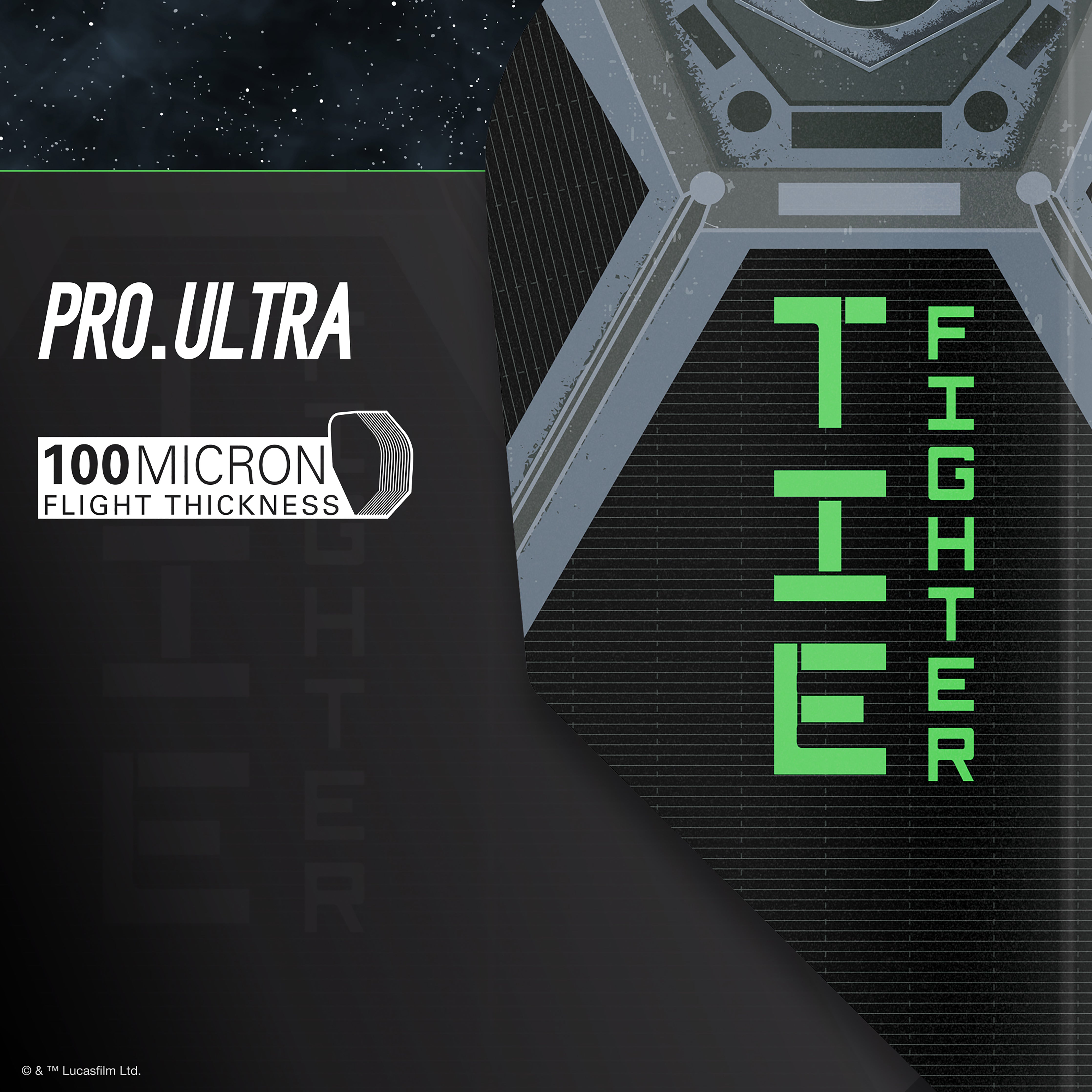 Target Star Wars Tie Fighter - Pro Ultra - No6 - Standard Dart Flights