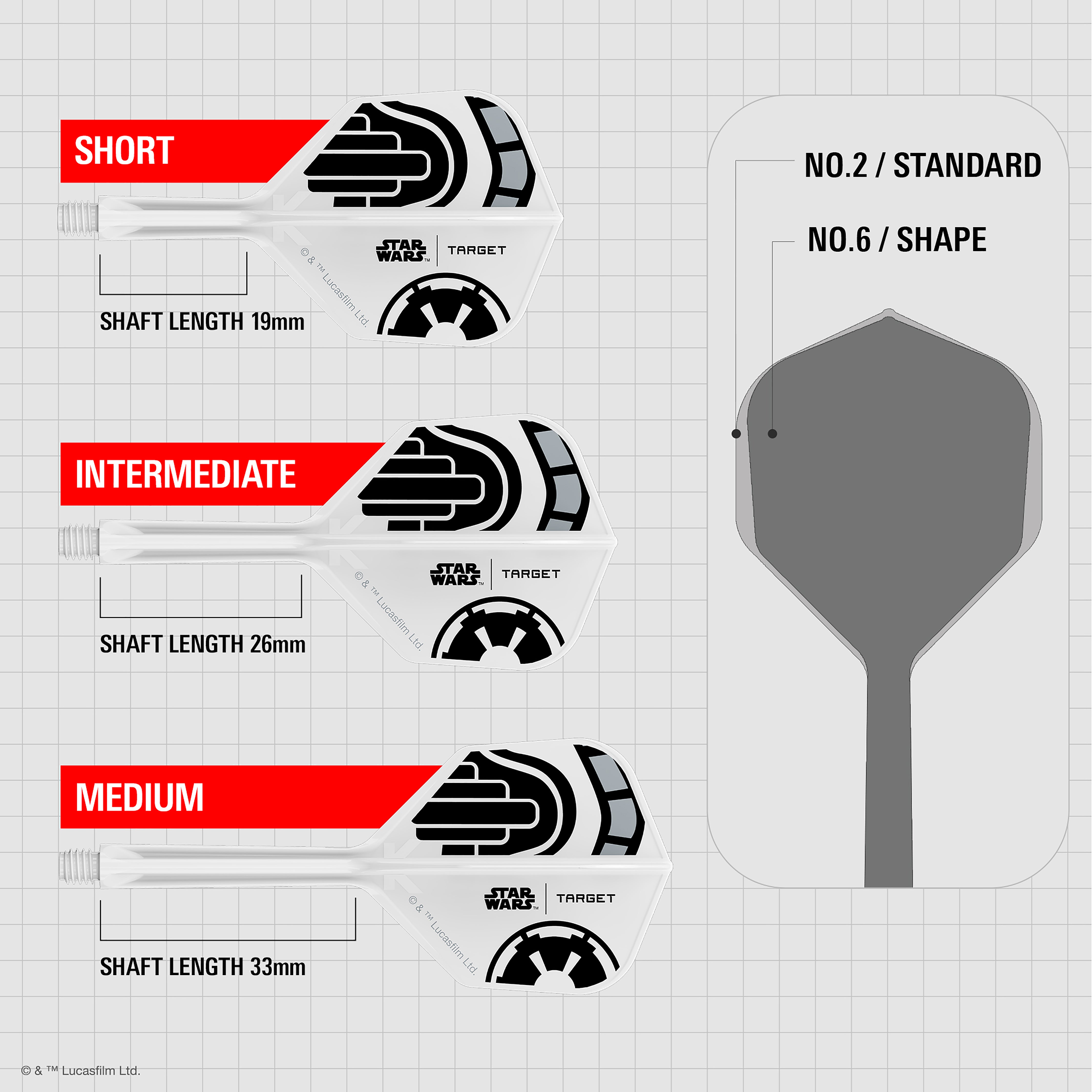 Target Star Wars Storm Trooper - K-FLEX - Flight & Stem System - Standard - No2