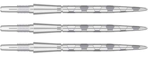 Target Swiss Storm Onyx - Dart Points - 26mm 30mm 35mm - Silver