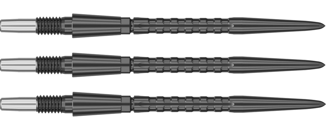 Target Swiss Storm Surge - Black - Dart Points - 26mm 30mm 35mm