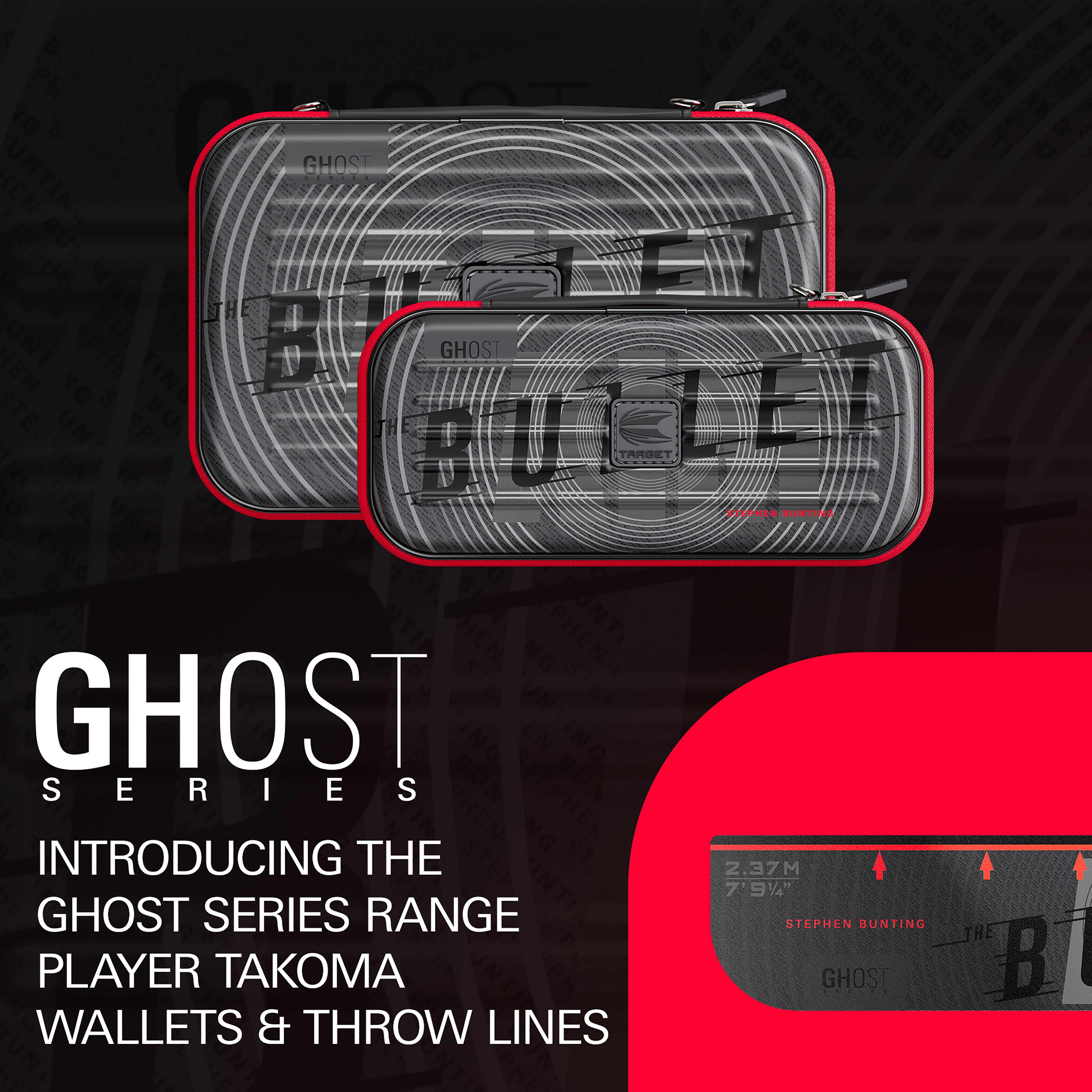 Target Stephen 'Bullet' Bunting - Ghost Series Takoma Dart Wallet