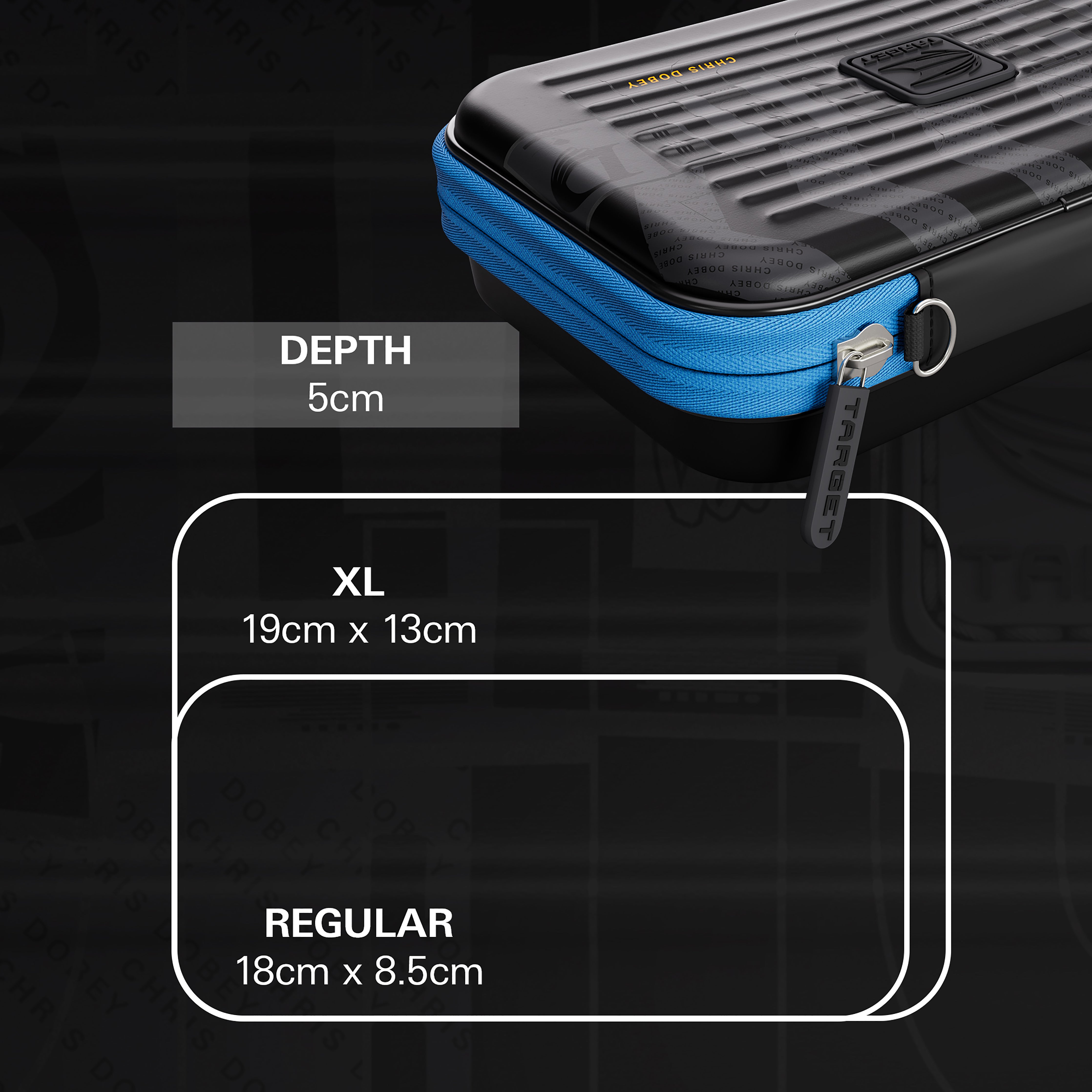 Target Chris 'Hollywood' Dobey - Ghost Series Takoma XL Dart Wallet