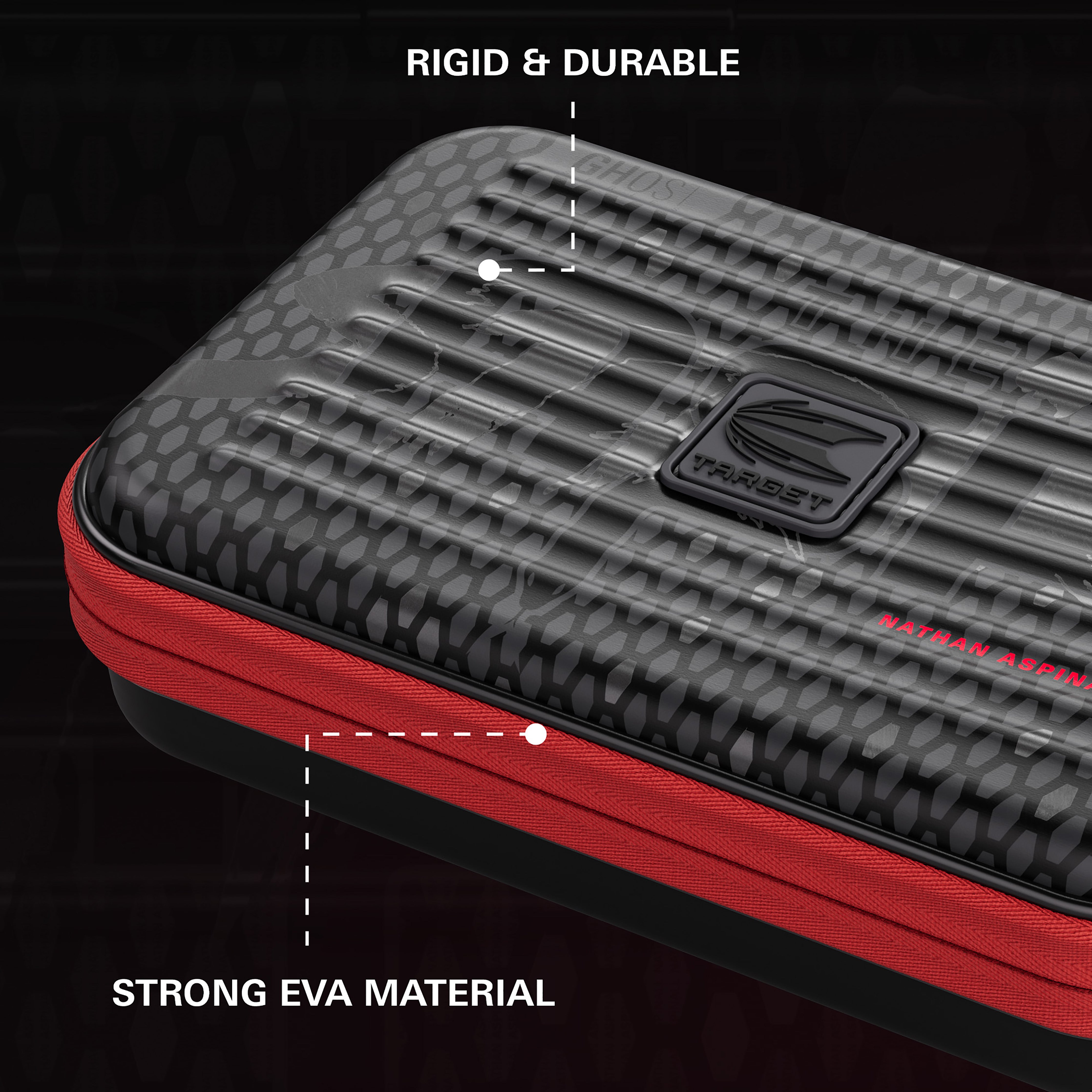 Target Nathan 'The Asp' Aspinall - Ghost Series Takoma XL Dart Wallet