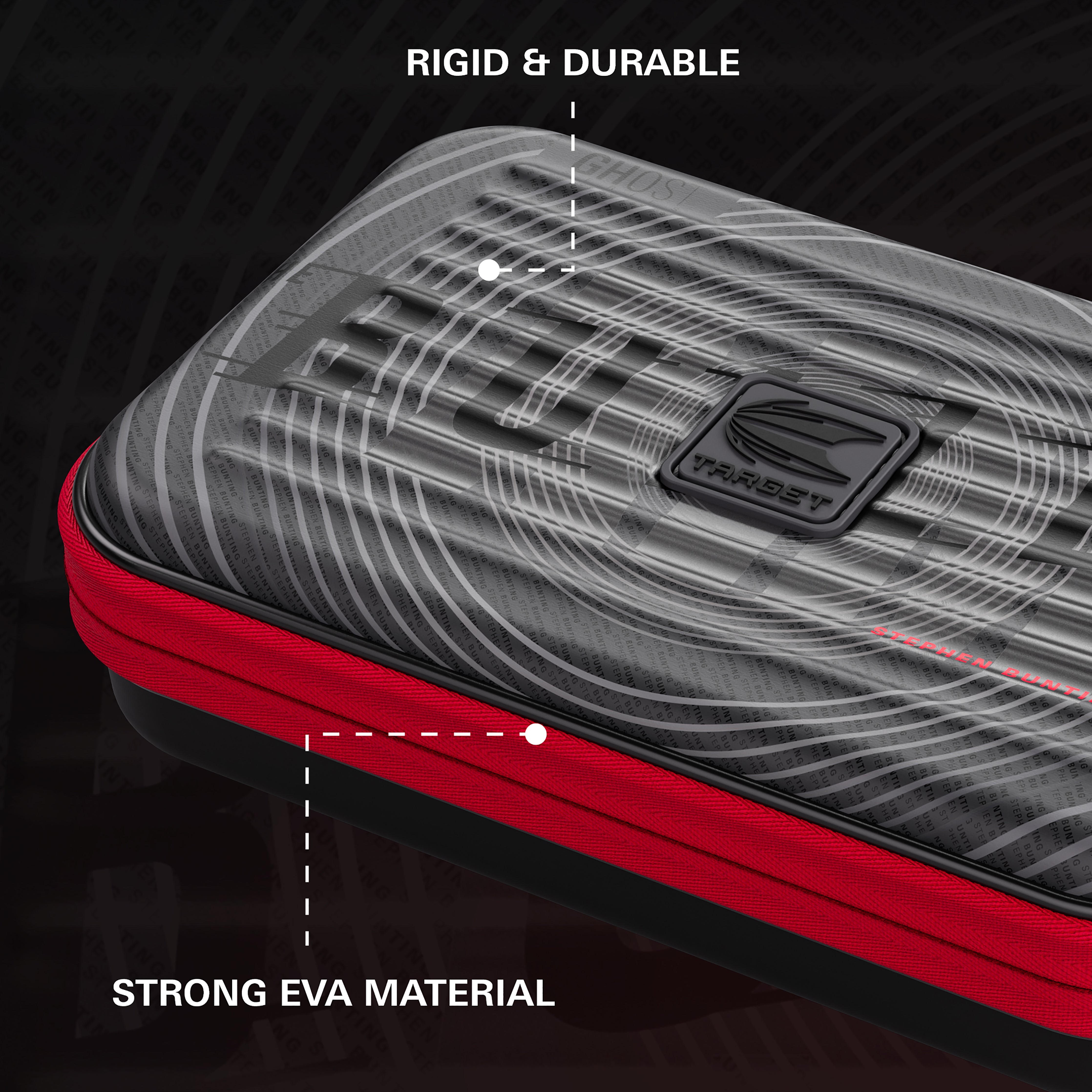 Target Stephen 'Bullet' Bunting - Ghost Series Takoma XL Dart Wallet