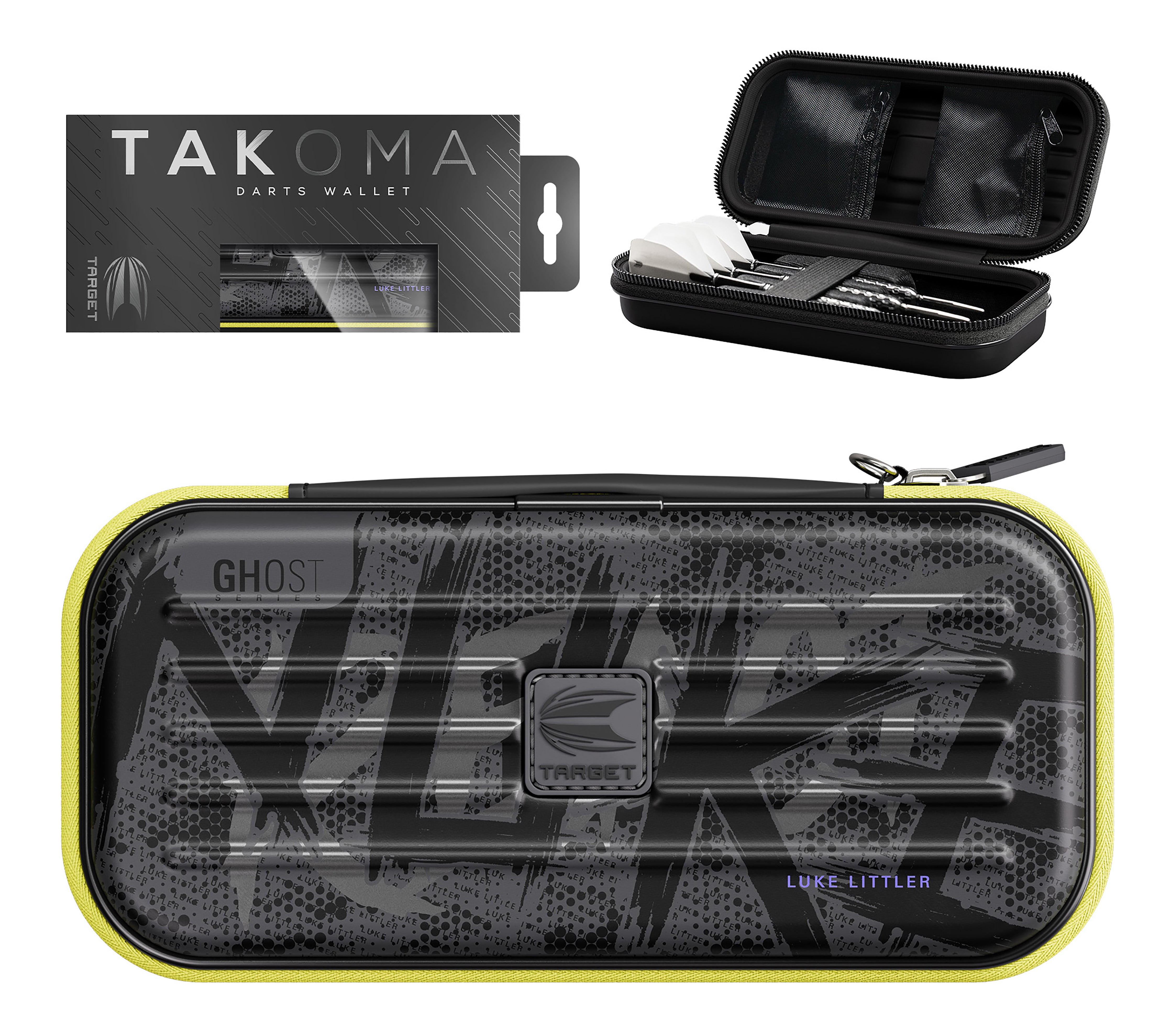 Target Luke 'The Nuke' Littler - Ghost Series Takoma Dart Wallet