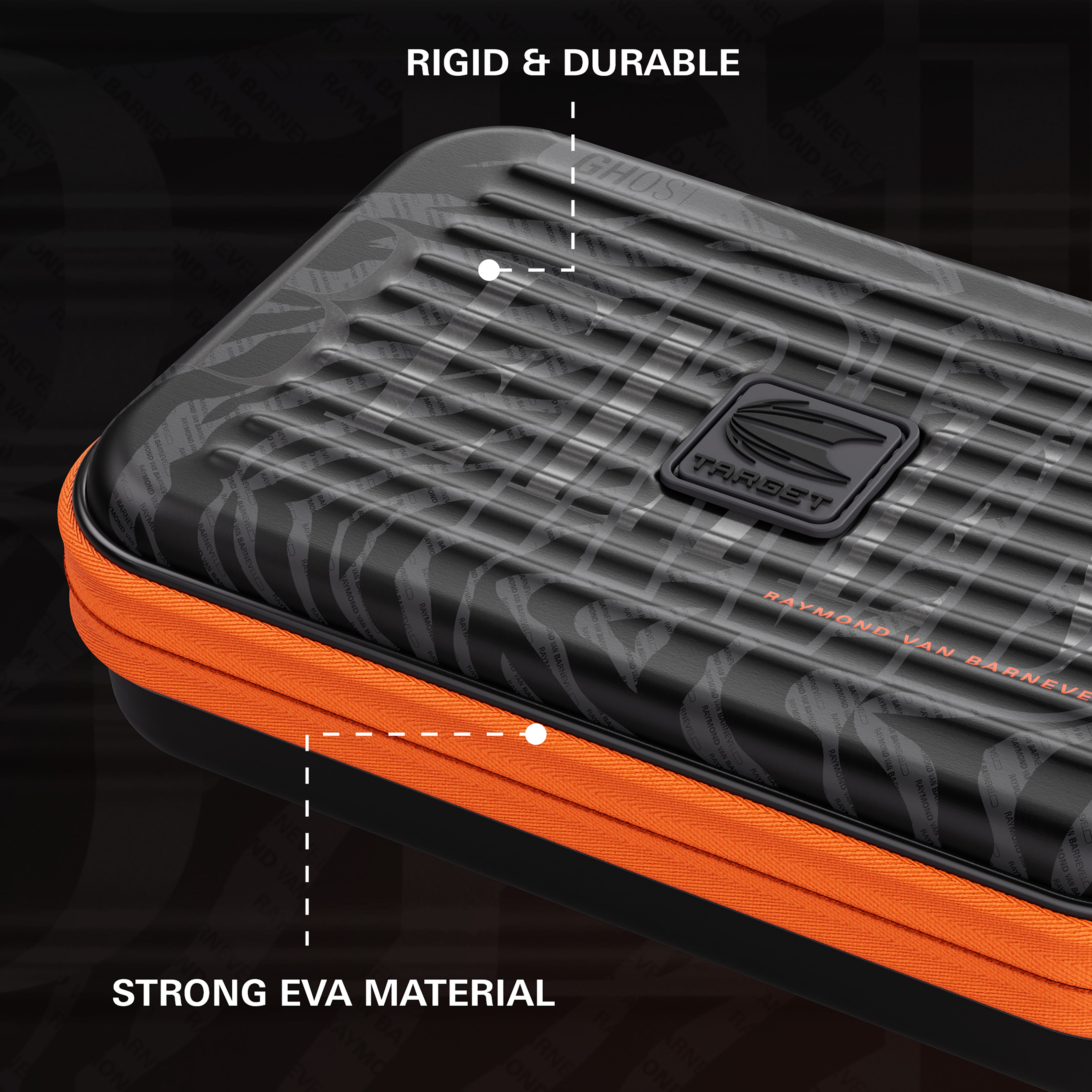 Target Raymond Van Barneveld - RVB - Ghost Series Takoma XL Dart Wallet