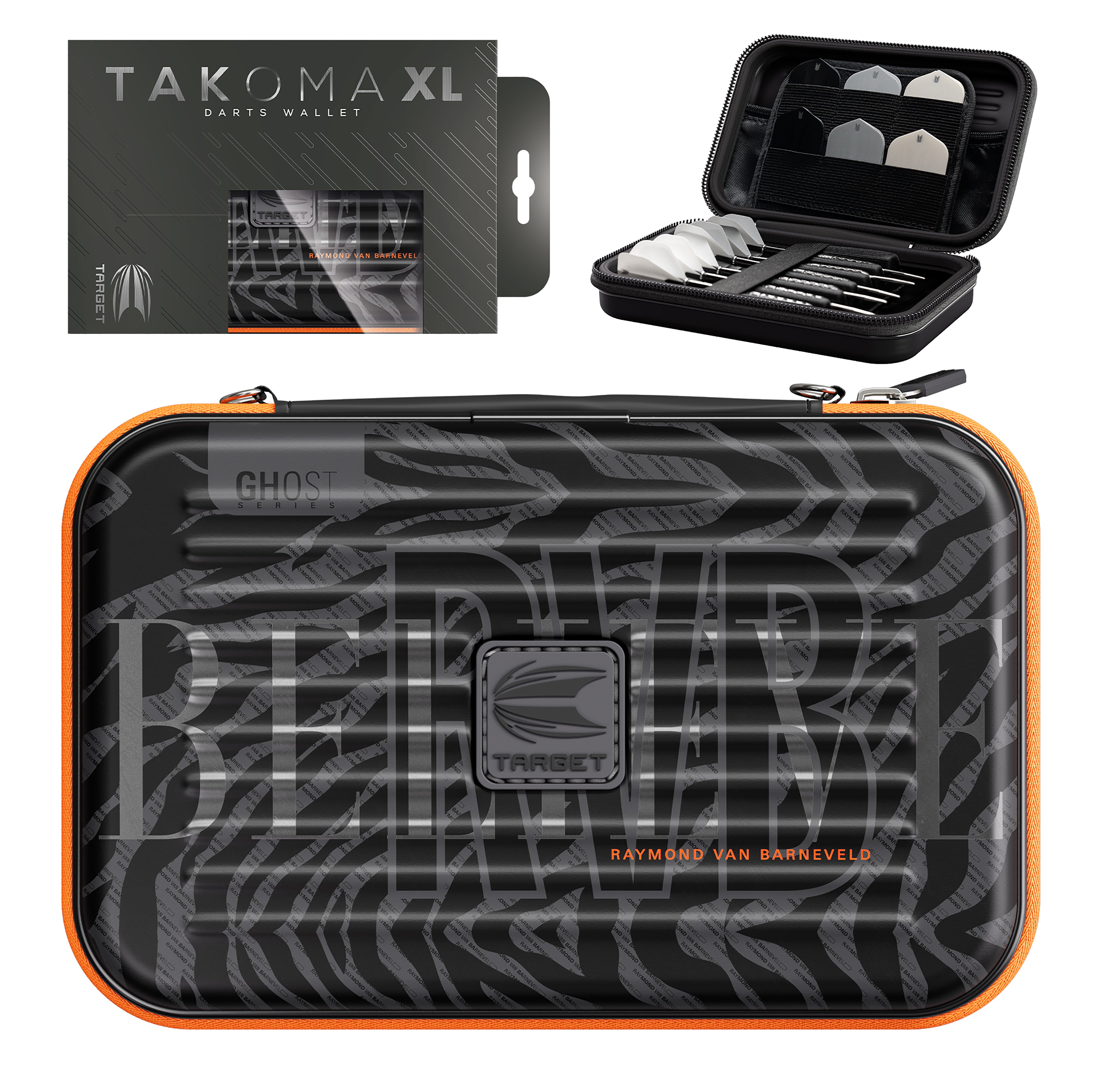 Target Raymond Van Barneveld - RVB - Ghost Series Takoma XL Dart Wallet