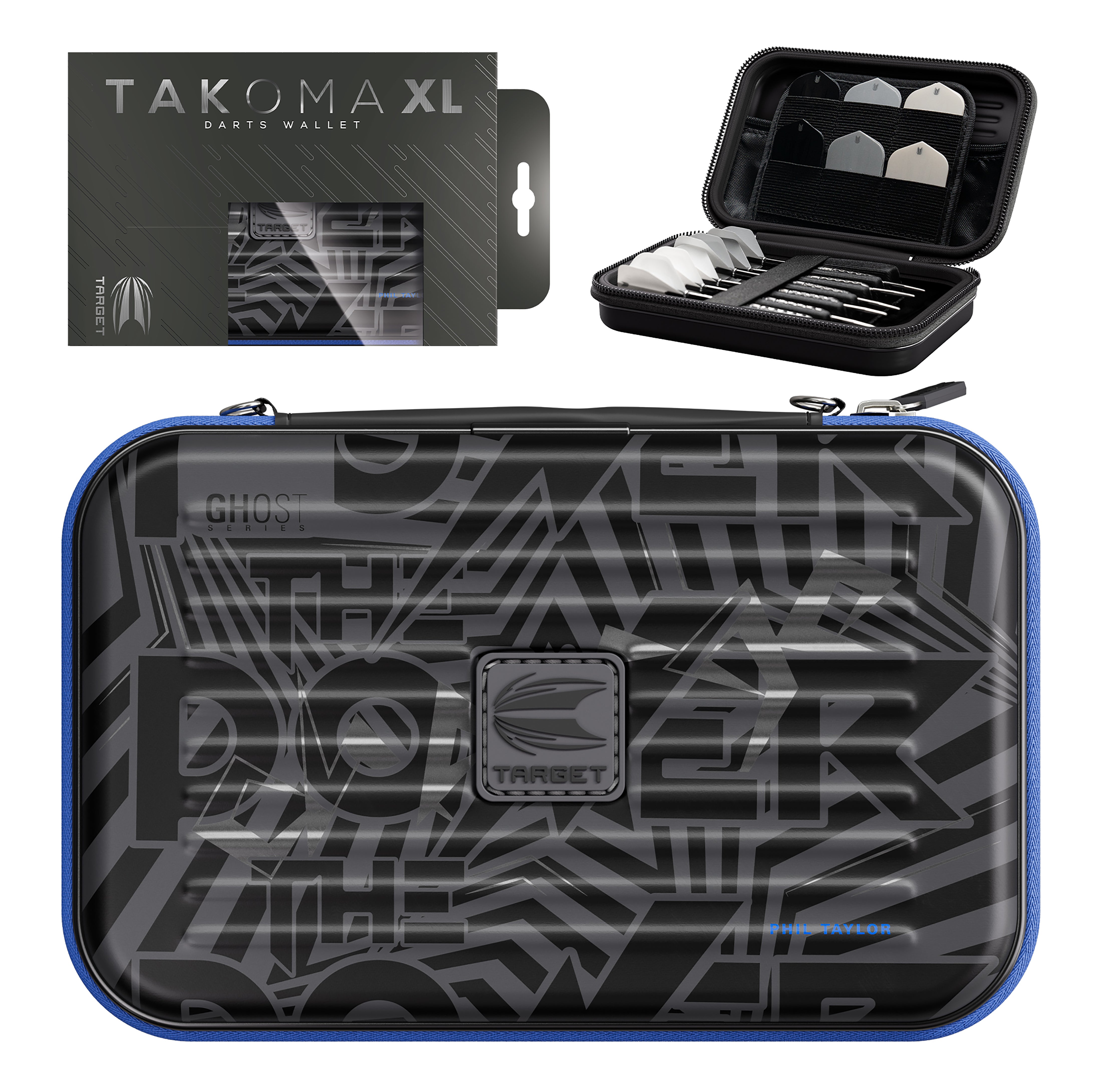 Target Phil 'The Power' Taylor - Ghost Series Takoma XL Dart Wallet
