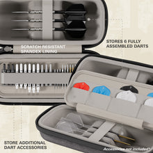 Target Boa Dart Case - Grey & Light Grey
