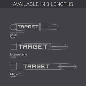 Target - Pro Grip Tag - Dart Shafts - Black & Red - 3 Sets included