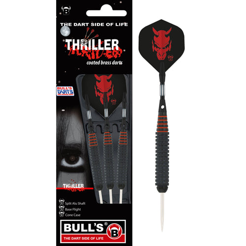 BULL'S Thriller Steel Brass Darts - 22g 24g