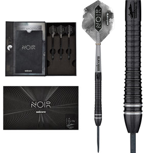 Unicorn Gary Anderson - Noir - Phase 6 - 90% Tungsten Darts - 21g - 25g