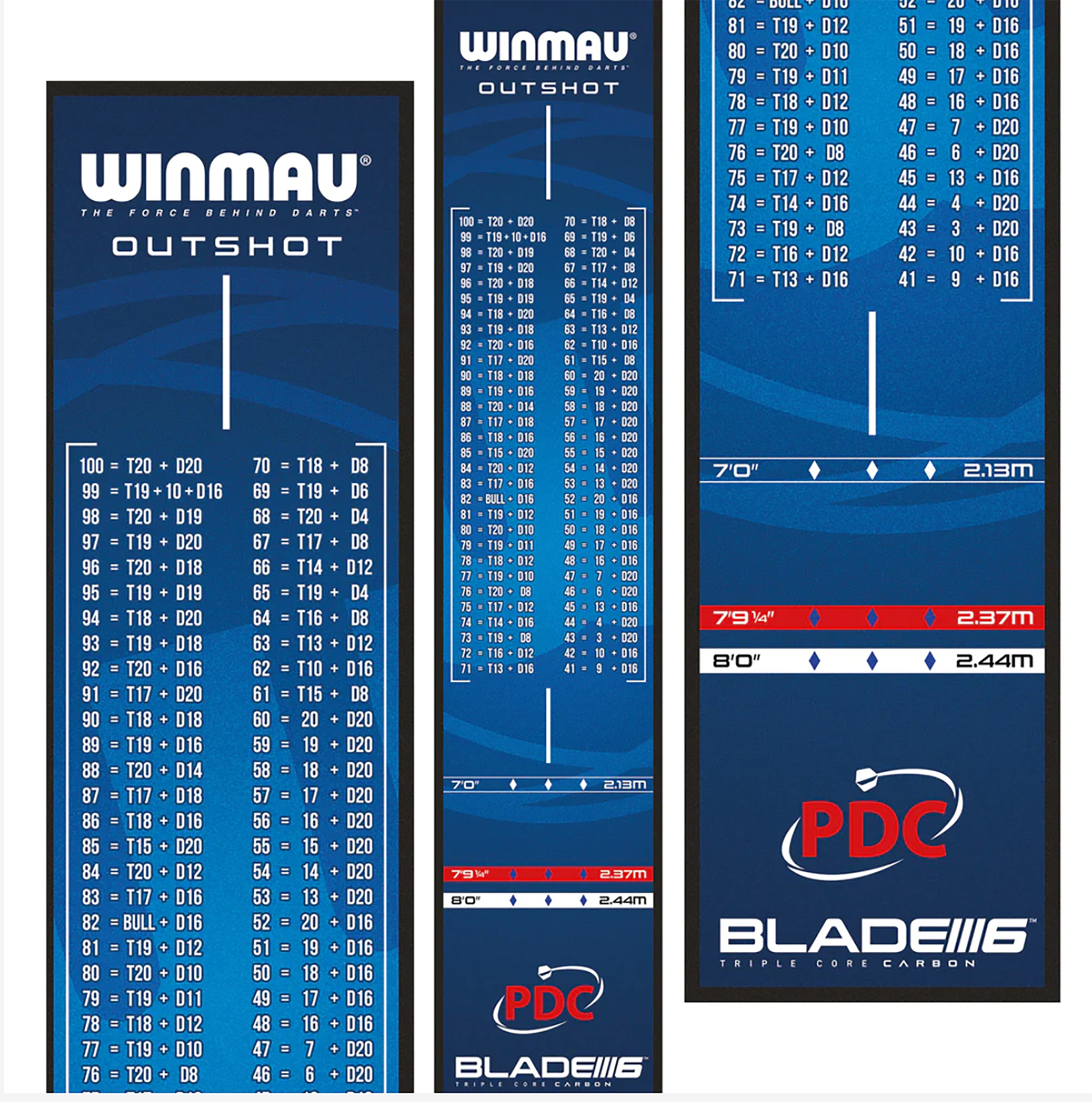 Winmau Outshot Dart Mat