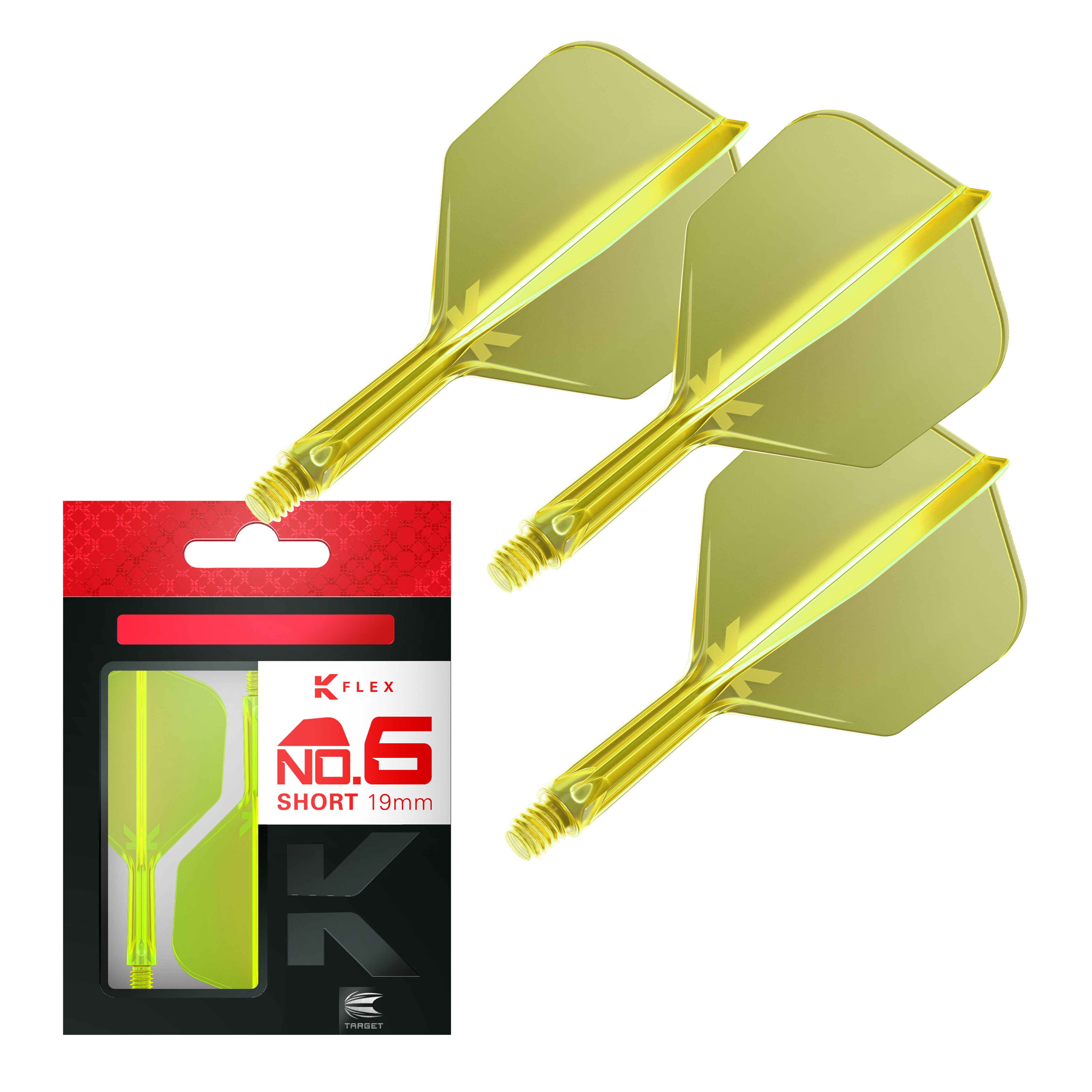 Target K-FLEX Flights STD/NO6 - Neon Yellow