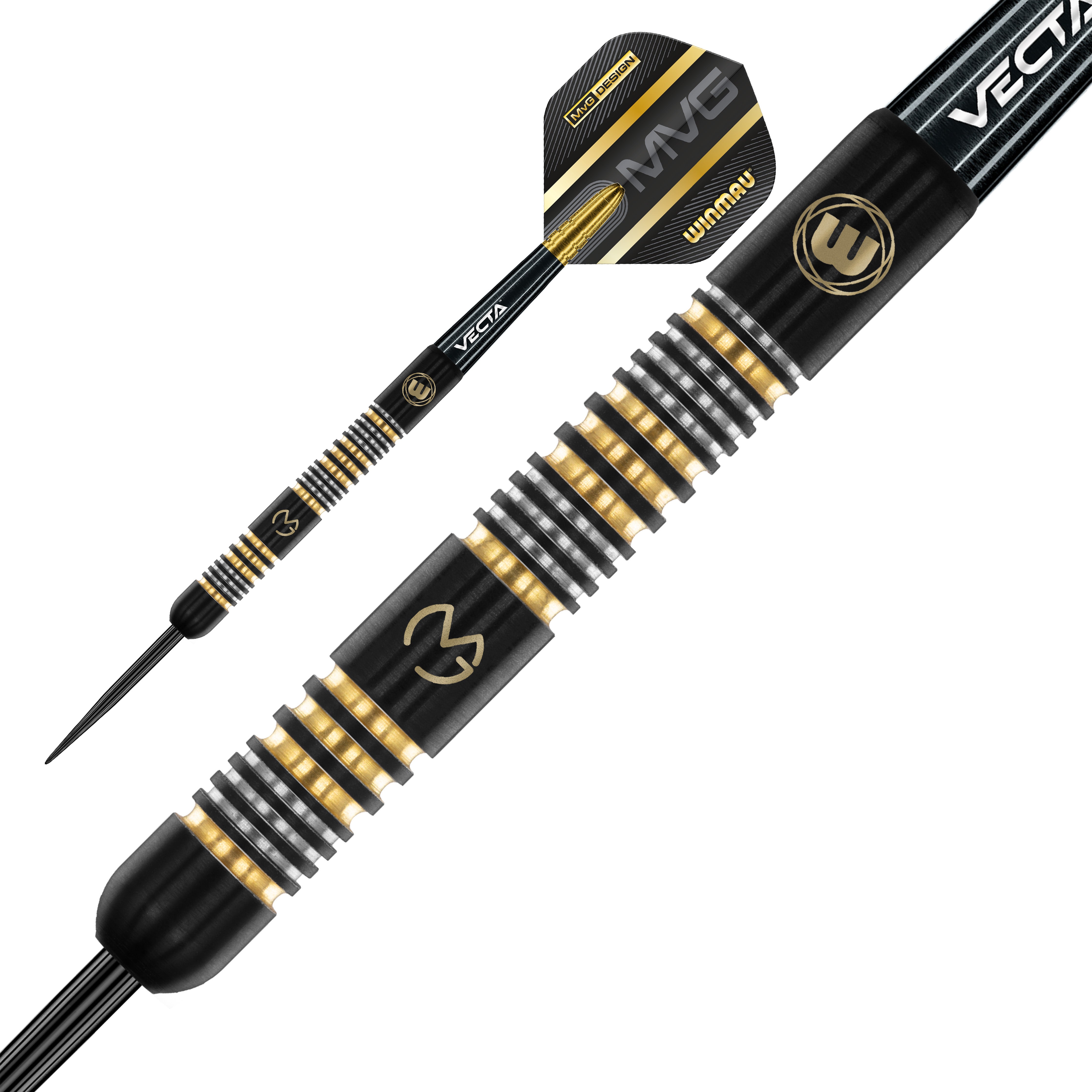 Winmau MVG Trilogy - Michael Van Gerwen - 90% Tungsten Darts - 21.5g 2