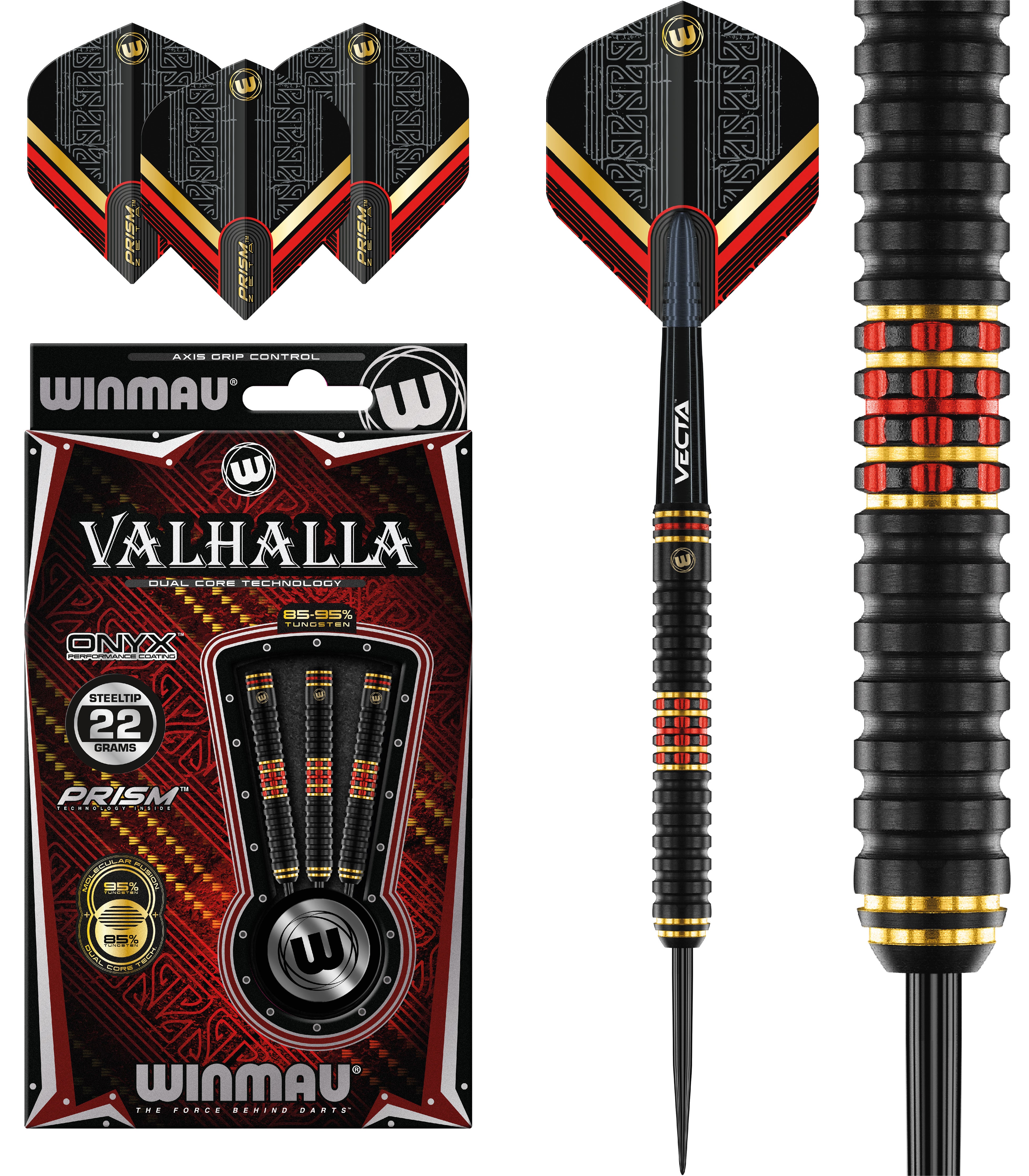 スーパーセール 目玉商品 廃番】Winmau ダーツ - スティール(22g)&ソフト（20g） Vengeance ダーツ
